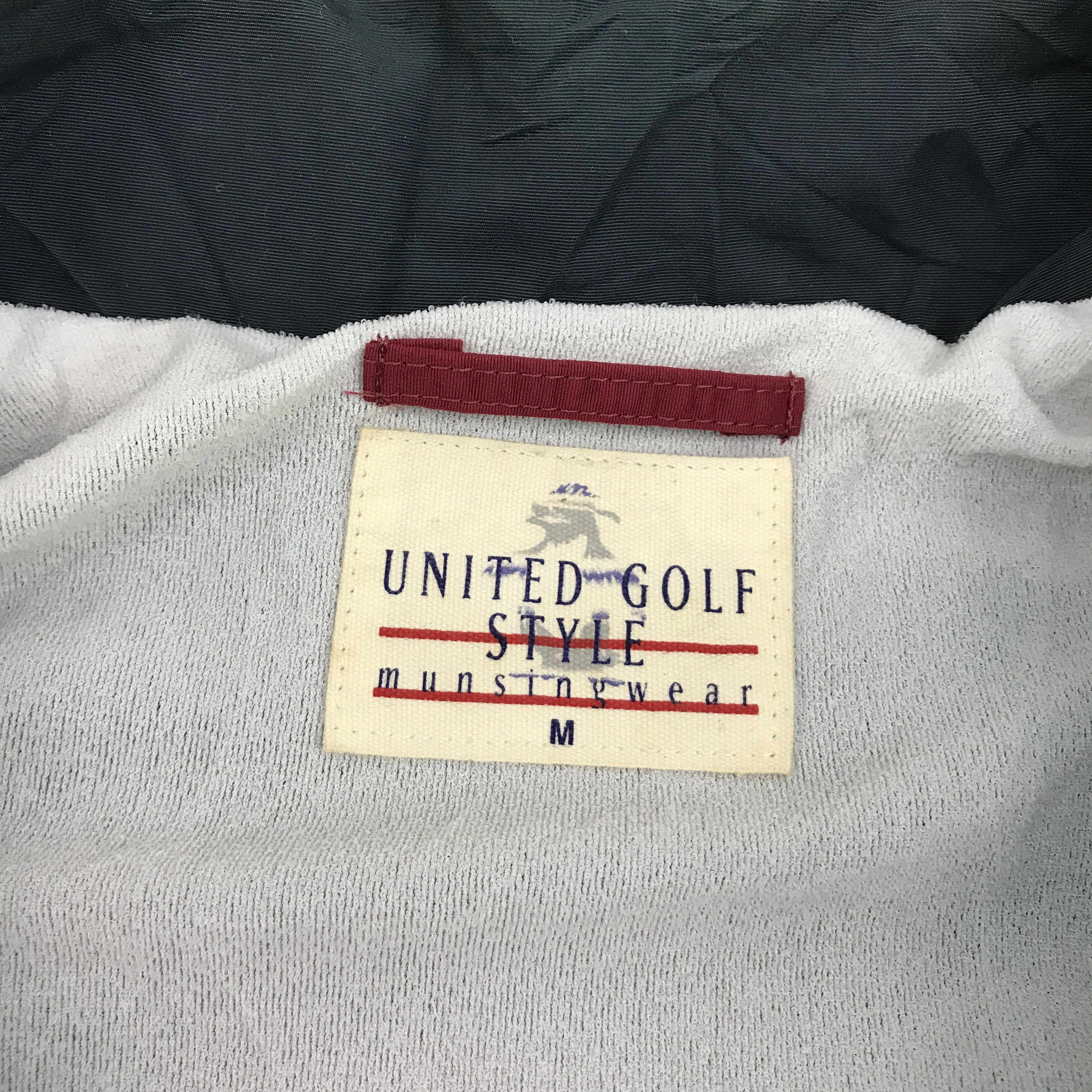 Japanese Brand UNITED GOLF STYLE BOMBER ZIPPER JACKET Size US M / EU 48-50 / 2 - 8 Thumbnail