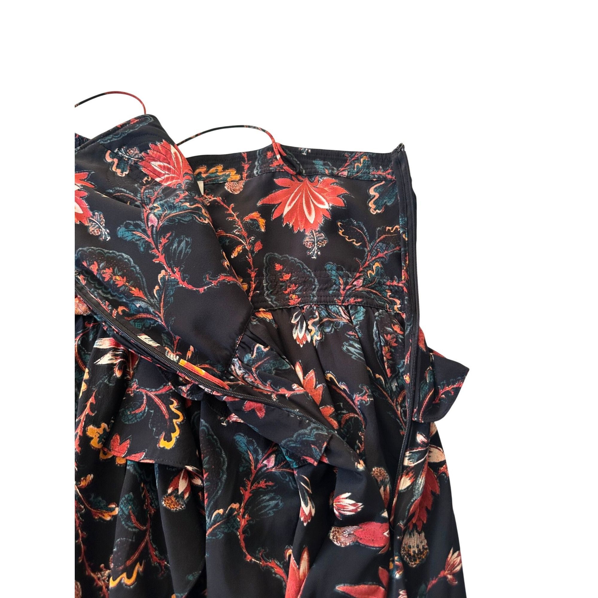 Ulla Johnson Ulla Johnson Renata Dress in Obsidian. Silk, Size 12 NWT Size XL / US 12-14 / IT 48-50 - 8 Thumbnail