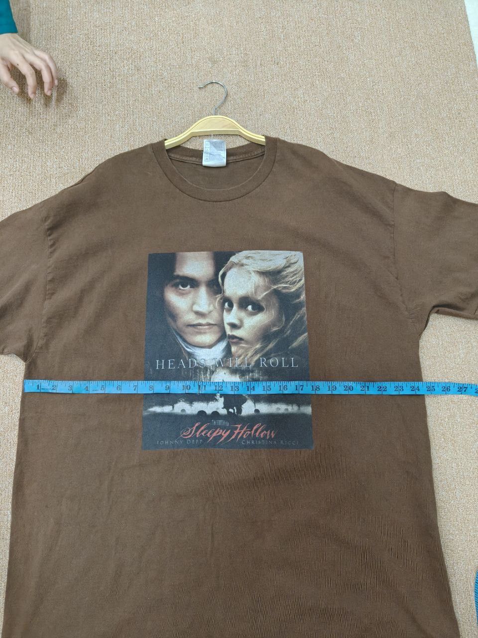 Vintage Sleepy Hollow Movie Tshirt Size US XXL / EU 58 / 5 - 4 Thumbnail
