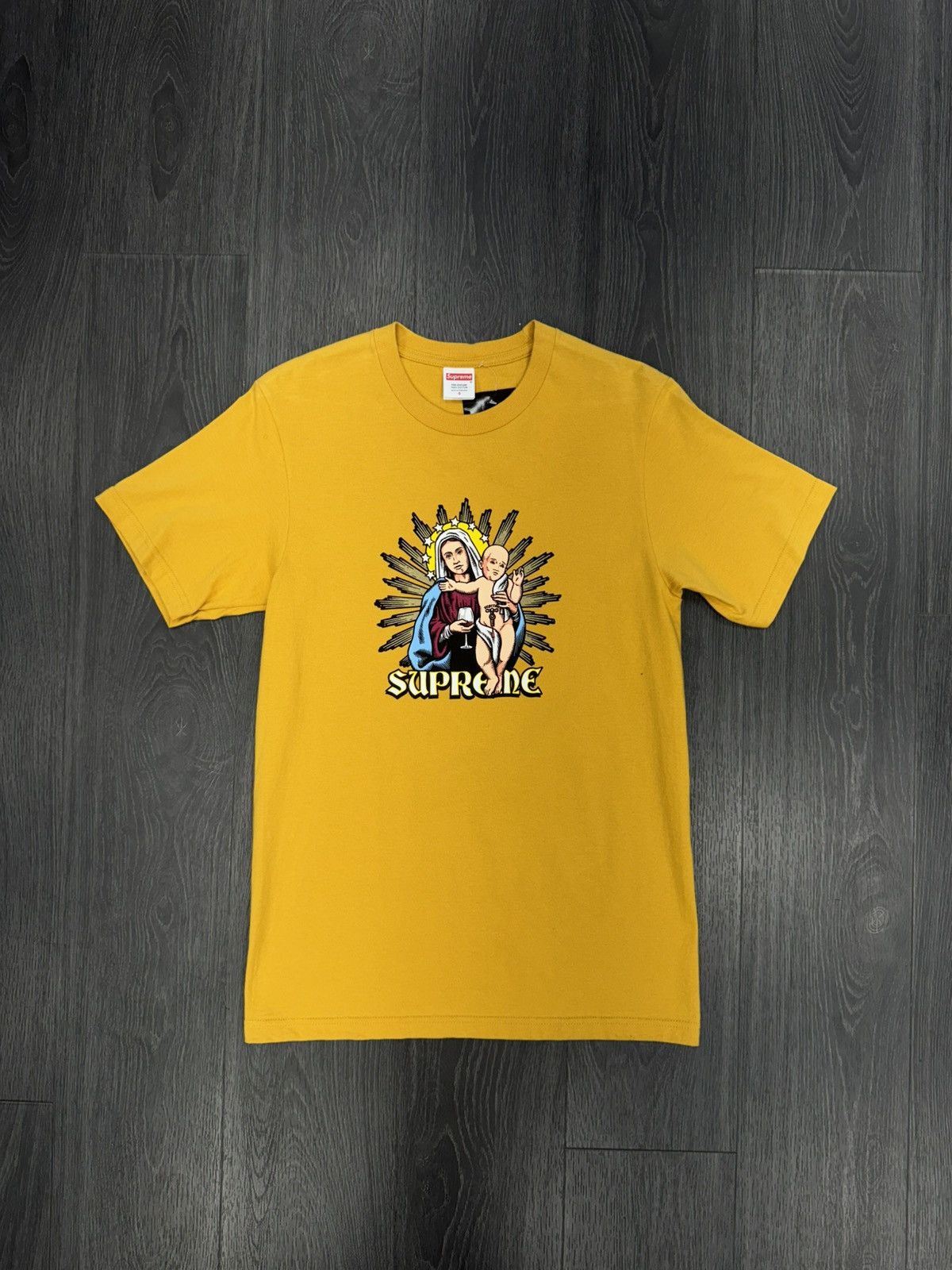 Supreme Supreme Blood Tee (Mustard) Size US S / EU 44-46 / 1 - 1 Thumbnail