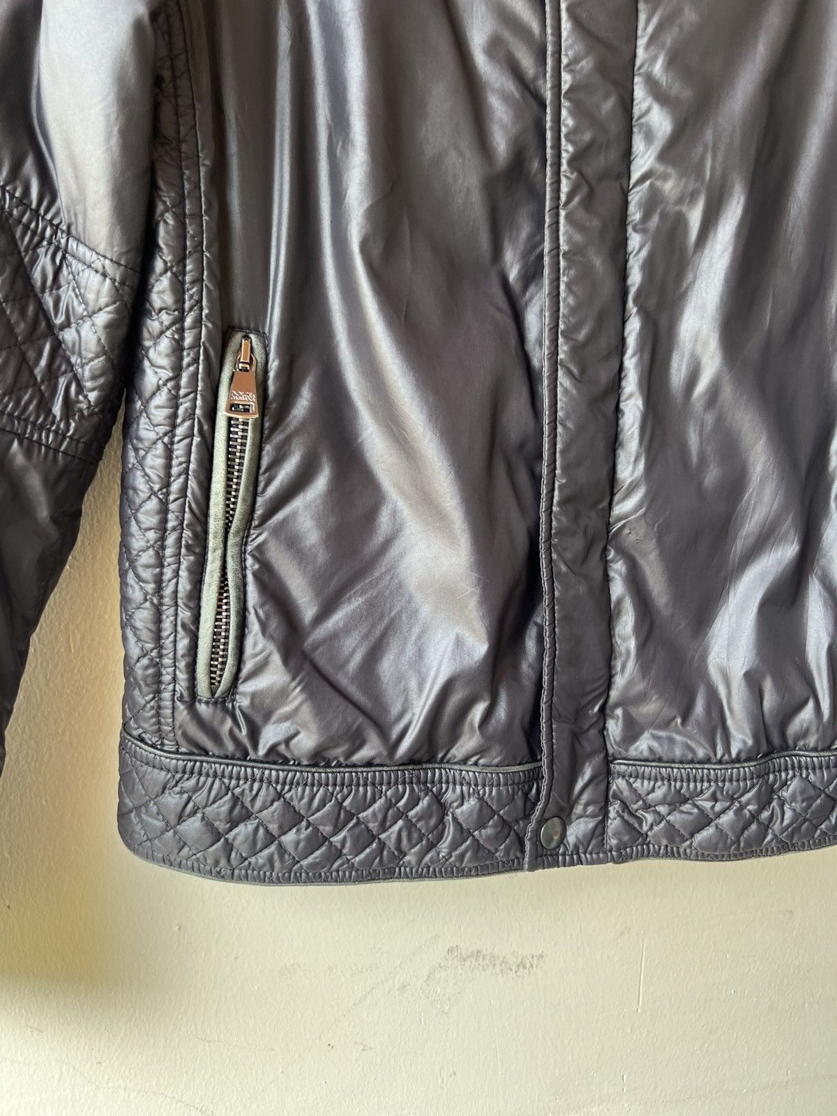Dolce & Gabbana Vintage 2000s Dolce & Gabbana Fade Patina Cafe Racer Jacket Size US M / EU 48-50 / 2 - 9 Thumbnail
