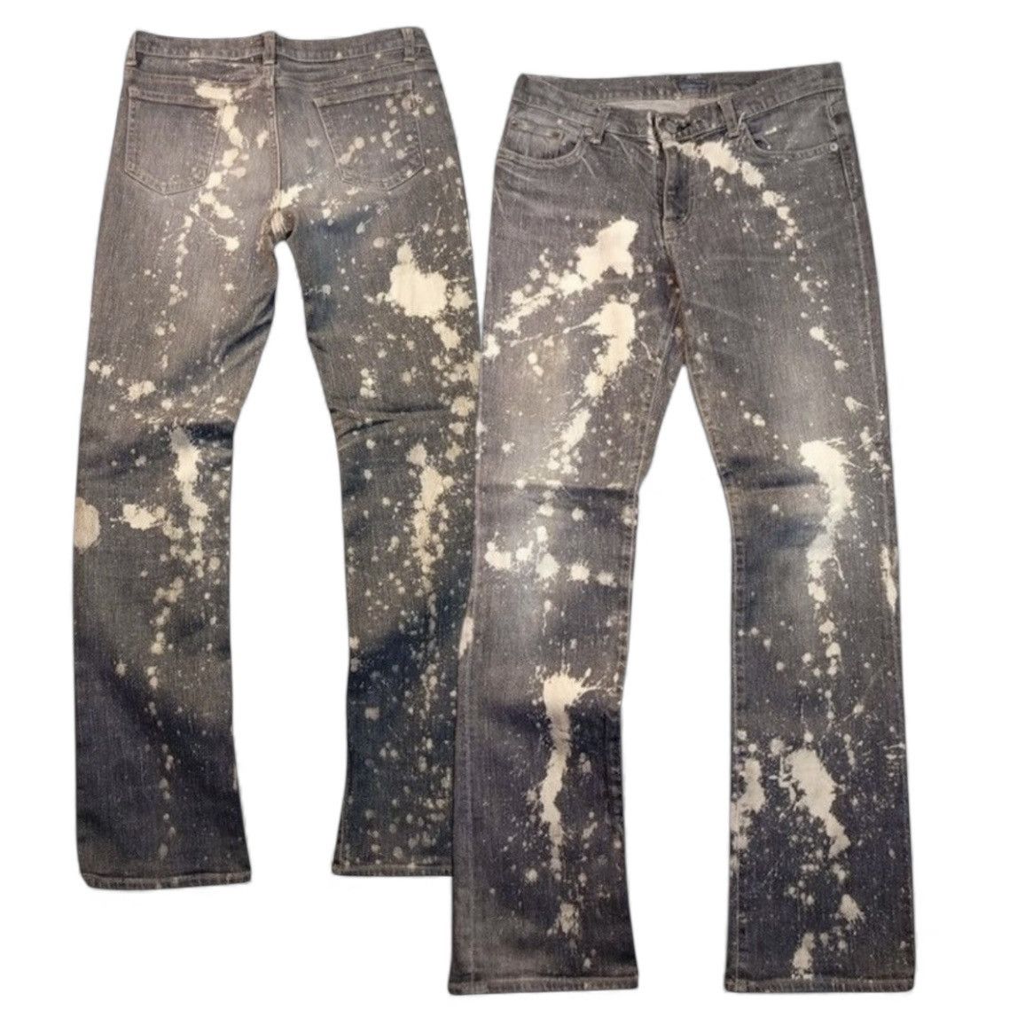 If Six Was Nine 🇯🇵🔥🔥 Vintage y2k Seditionaries DMG Splash Denim Size US 32 / EU 48 - 1 Thumbnail