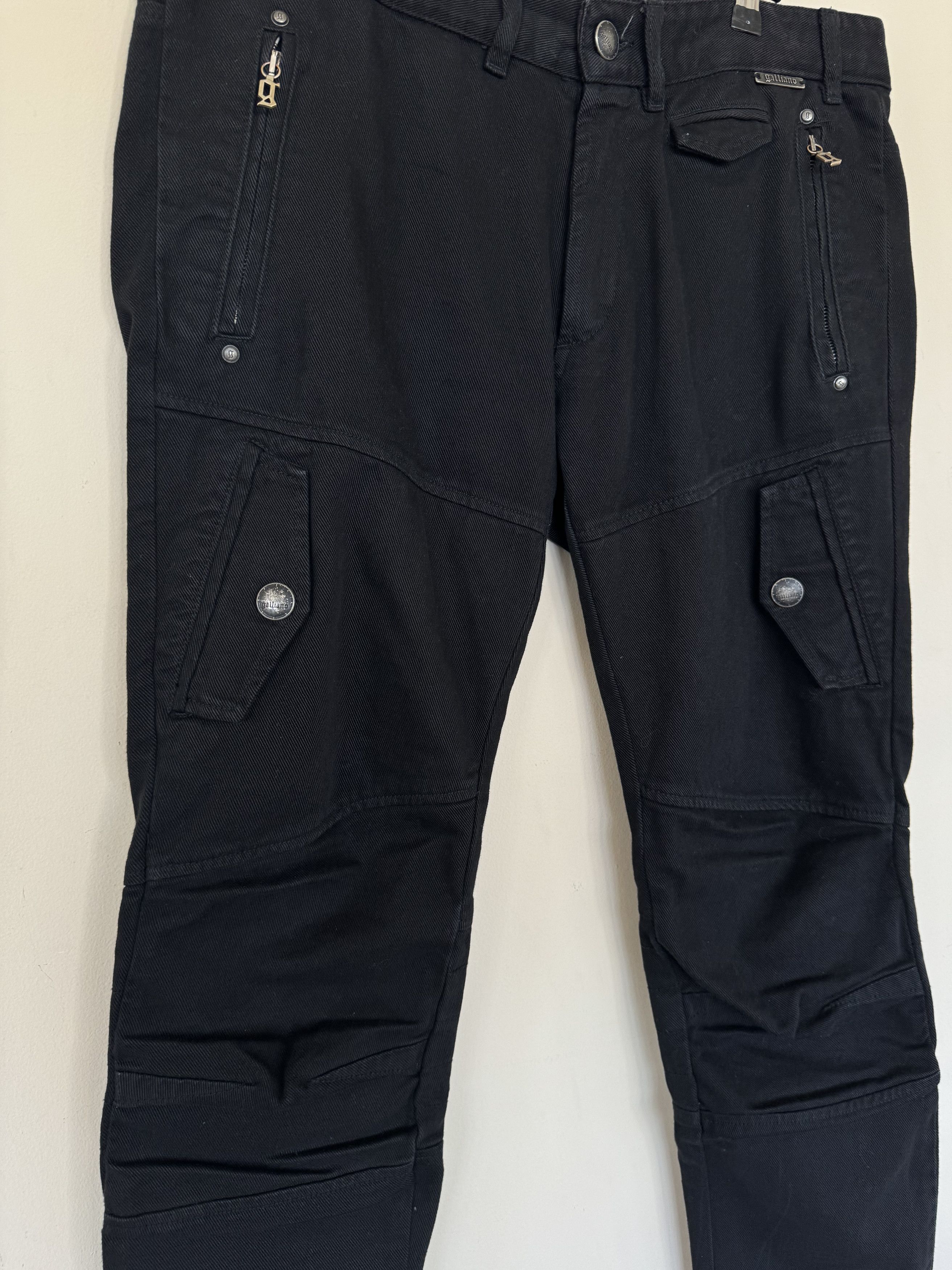 John Galliano Galliano pants x biker jeans Size US 34 / EU 50 - 5 Thumbnail