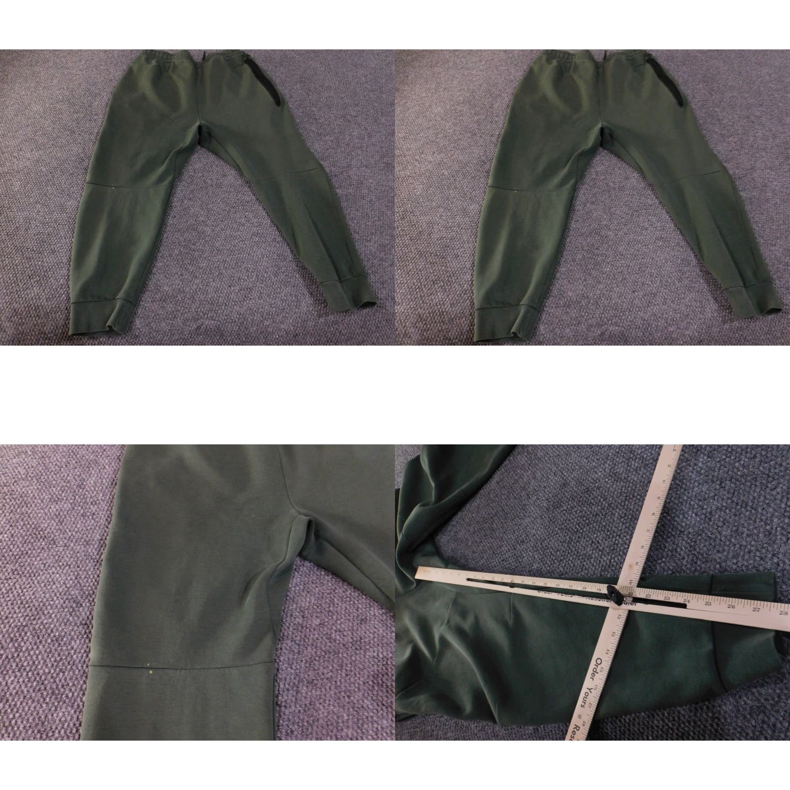 Nike Nike Sweatpants Mens XL Green Joggers Athletic Tech Fleece logo swoosh Size US 36 / EU 52 - 8 Thumbnail