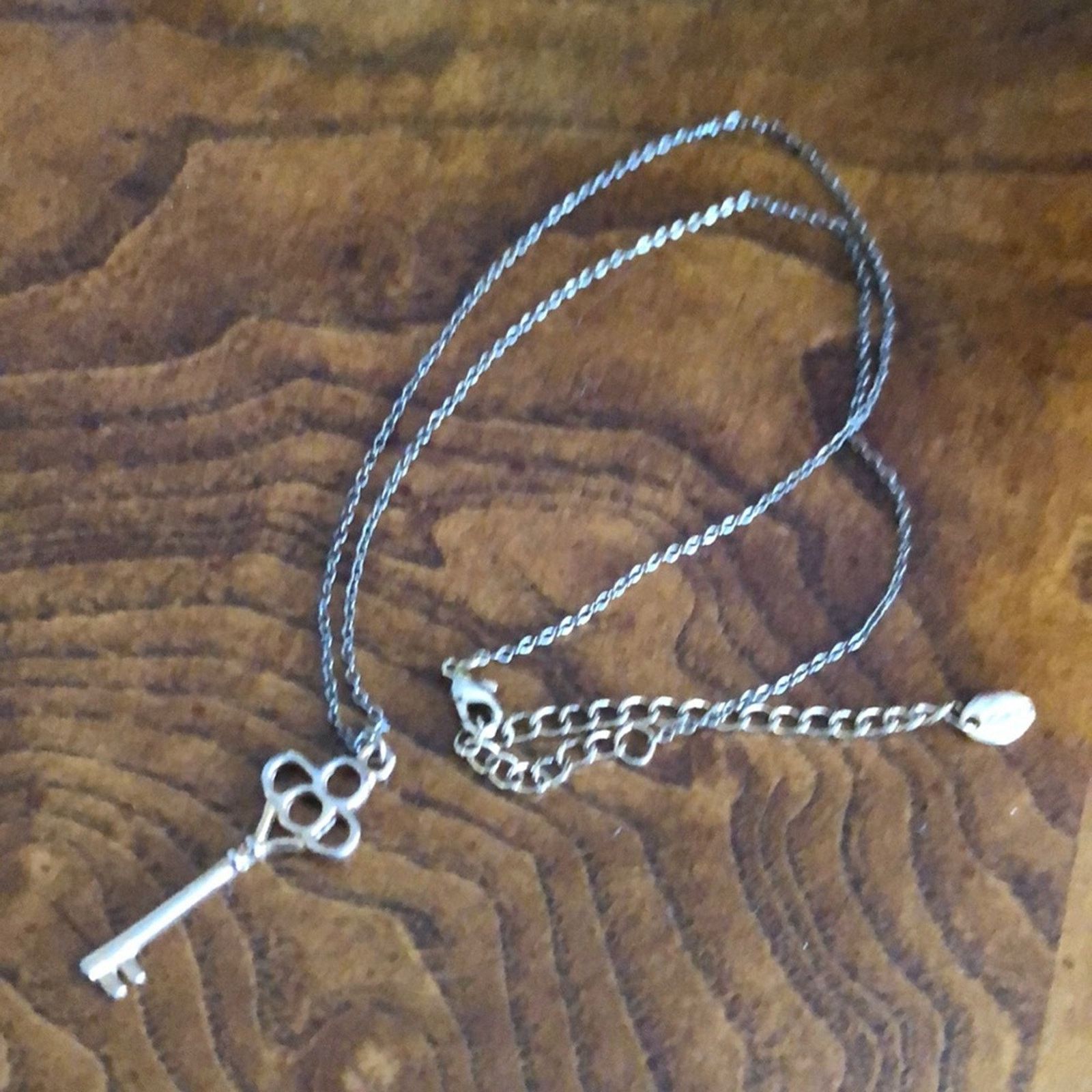 Jewelry Icing gold plated skeleton key pendant on chain necklace Size ONE SIZE - 3 Thumbnail