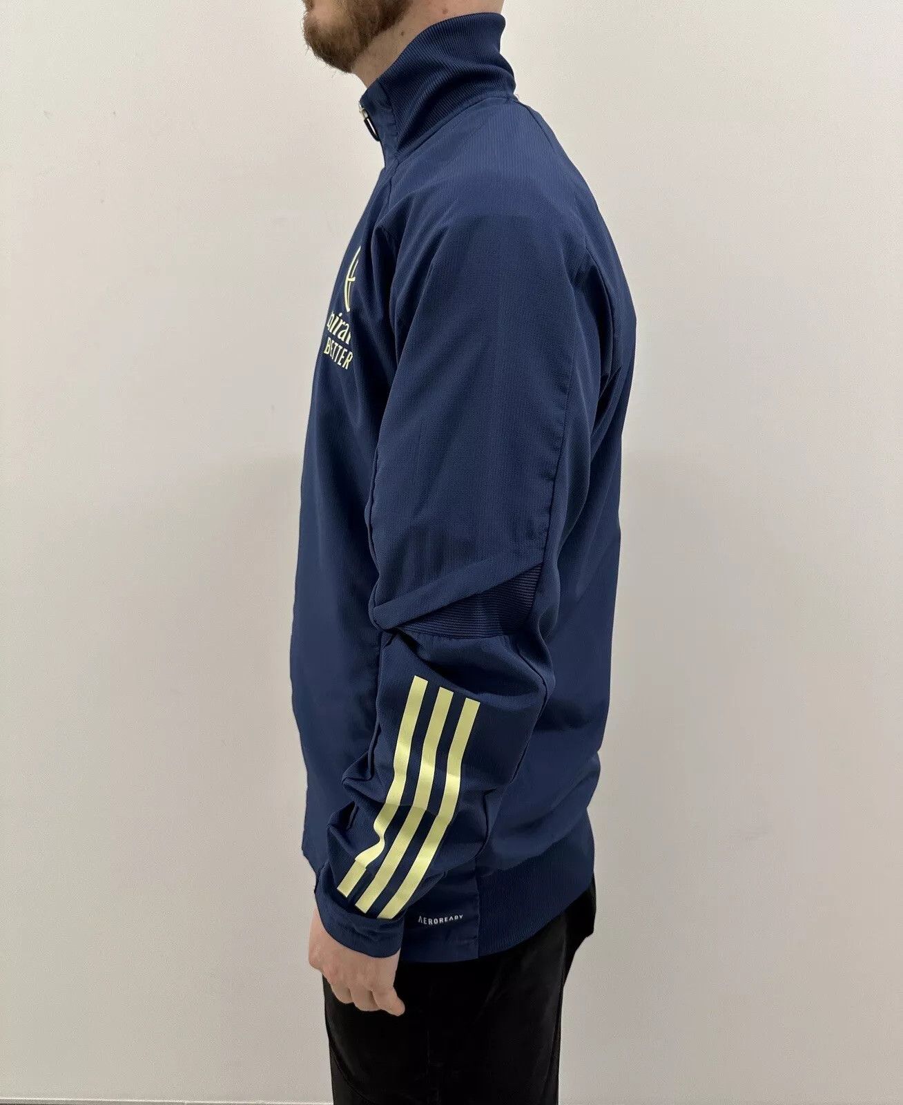 Adidas Arsenal 2020 2021 Presentation Jacket Track Football Soccer Size US M / EU 48-50 / 2 - 6 Thumbnail