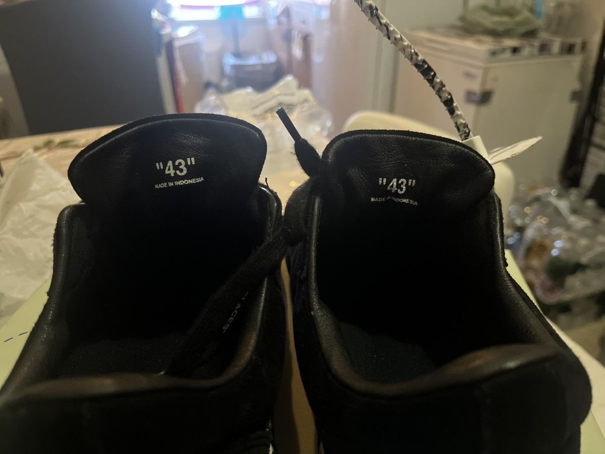 Off-White OFF-WHITE Vulc Low Black/Green SS21 Size US 10 / EU 43 - 7 Thumbnail