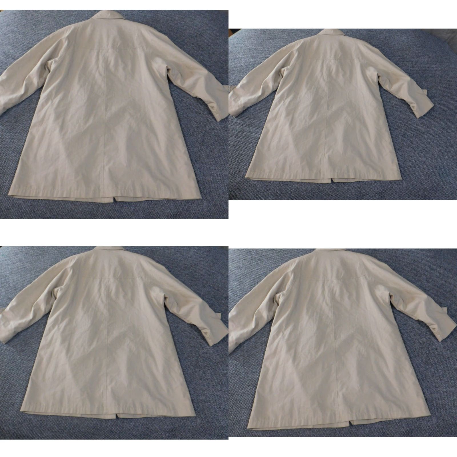 London Fog LONDON FOG Trench Coat Womens 14 Beige Button Classic Lined Winter Casual Formal Coat Jacket Size XL / US 12-14 / IT 48-50 - 8 Thumbnail