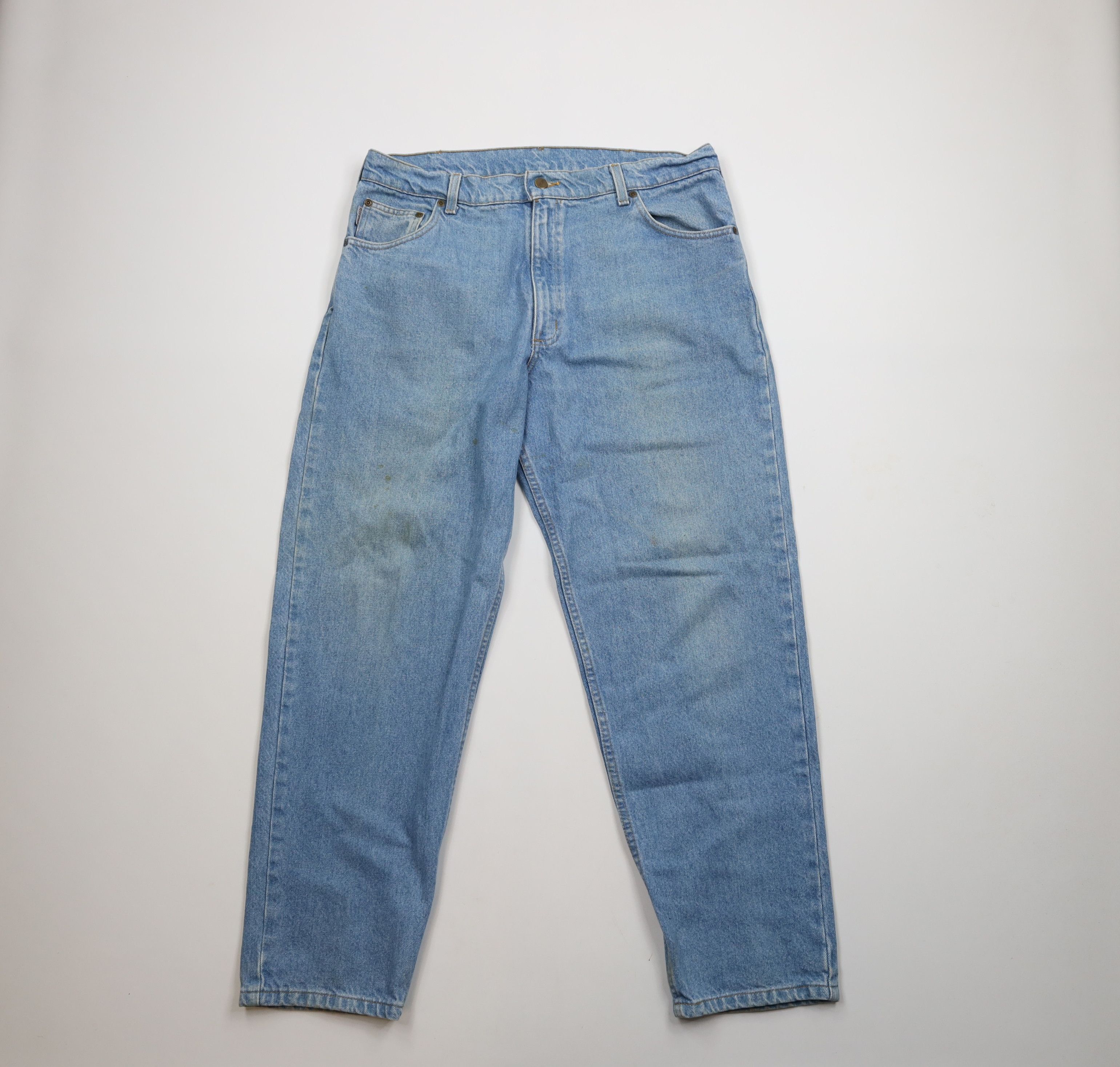 Carhartt × Vintage Vintage Y2K 2001 Carhartt Relaxed Fit Denim Jeans Blue Size US 38 / EU 54 - 1 Thumbnail