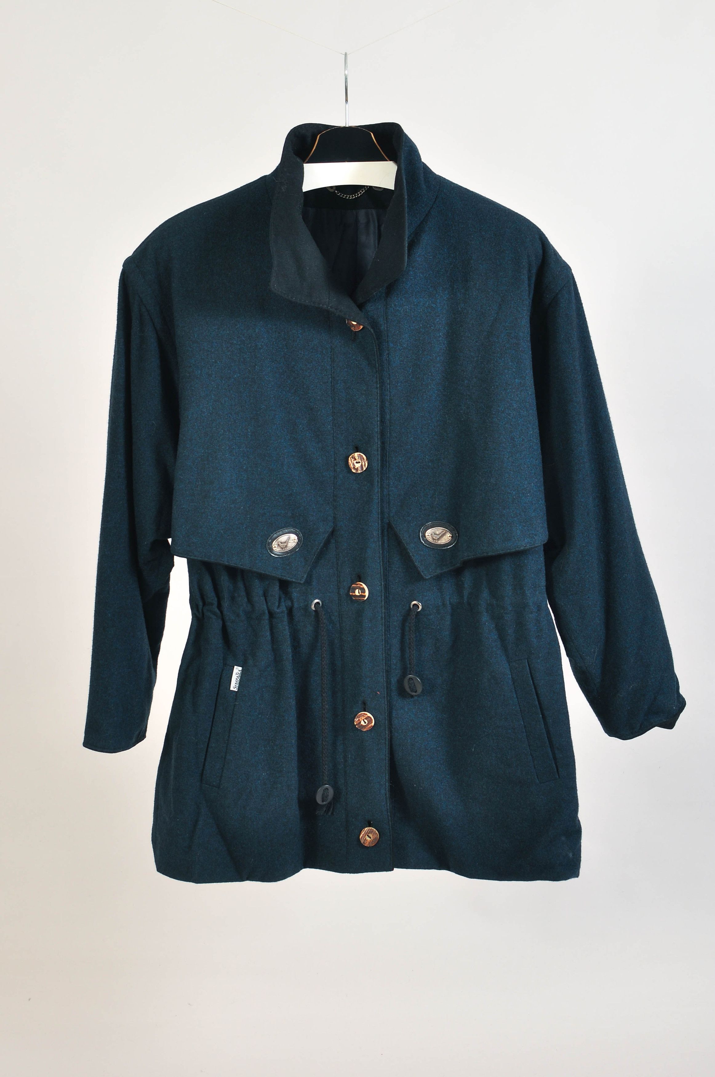Other Vintage 90s Wallstädter Trachten Parka Wool Coat Size M / US 6-8 / IT 42-44 - 1 Thumbnail
