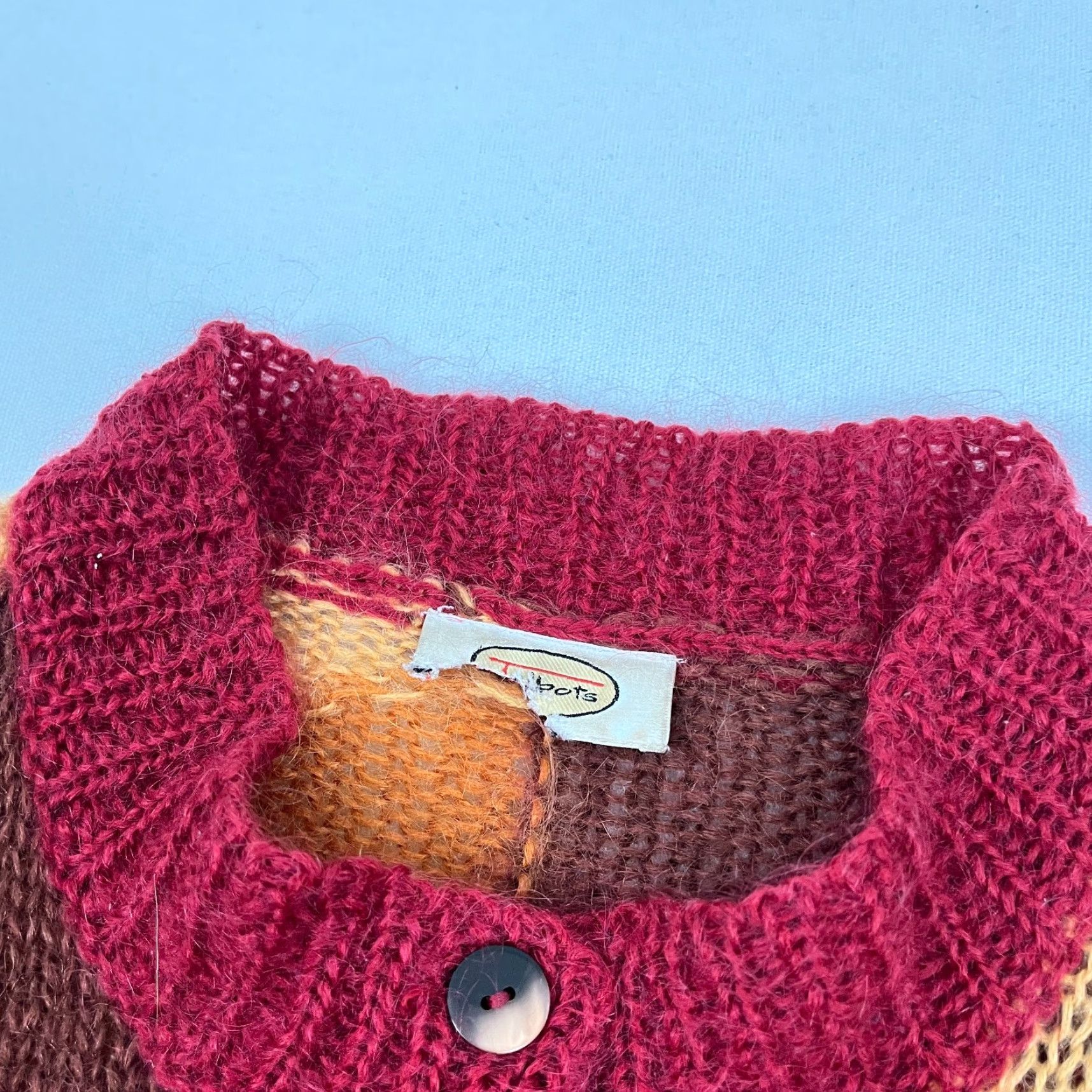 Talbots VINTAGE Talbots Cardigan Sweater Womens L Mohair Blend Warm Fall Autumn Grannycore Size L / US 10 / IT 46 - 5 Thumbnail