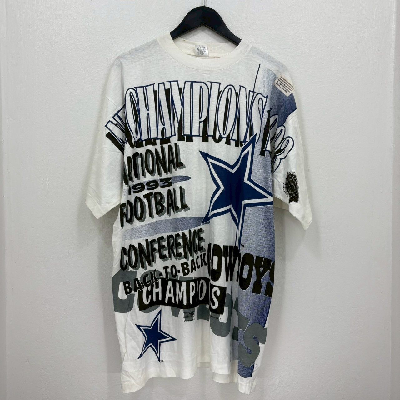 Vintage Vintage 90s Dallas Cowboys NFL shirt size XL wts03 Size US XL / EU 56 / 4 - 1 Thumbnail