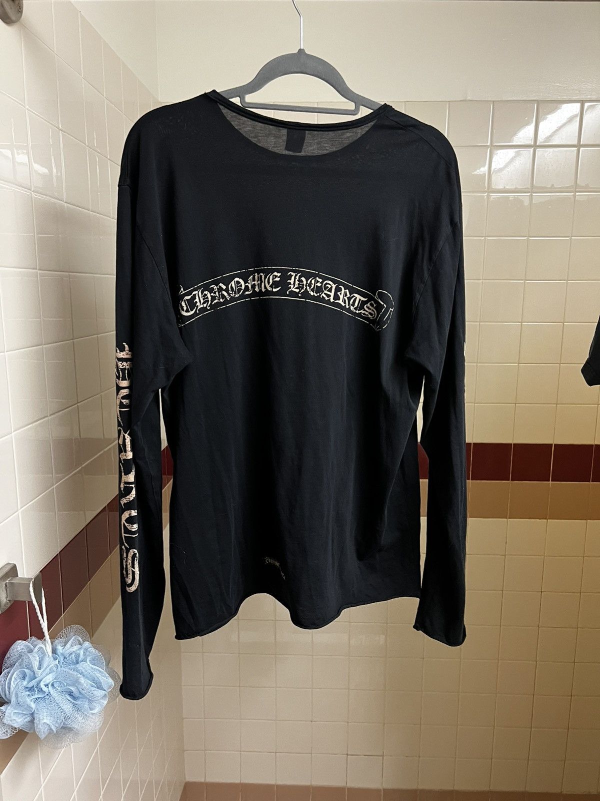Chrome Hearts CHROME HEARTS Horseshoe Long Sleeve BLACK