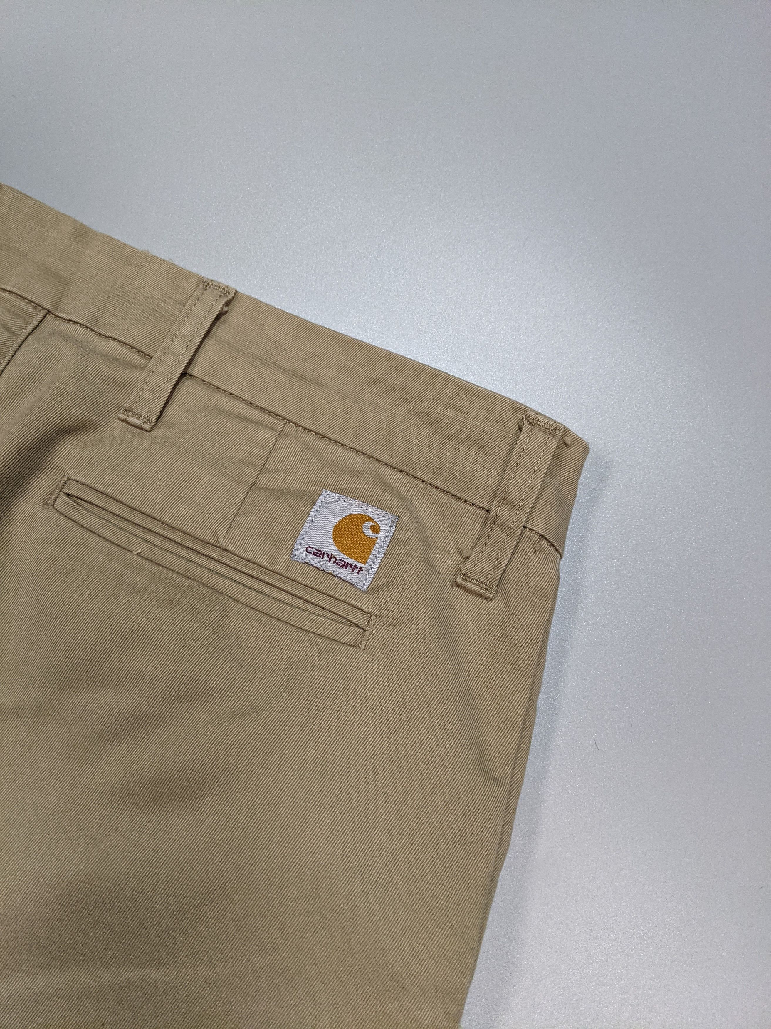 Carhartt Wip × Vintage Carhartt WIP Vintage Men's Tapered Bottom Beige Sid Pants Size US 32 / EU 48 - 4 Thumbnail
