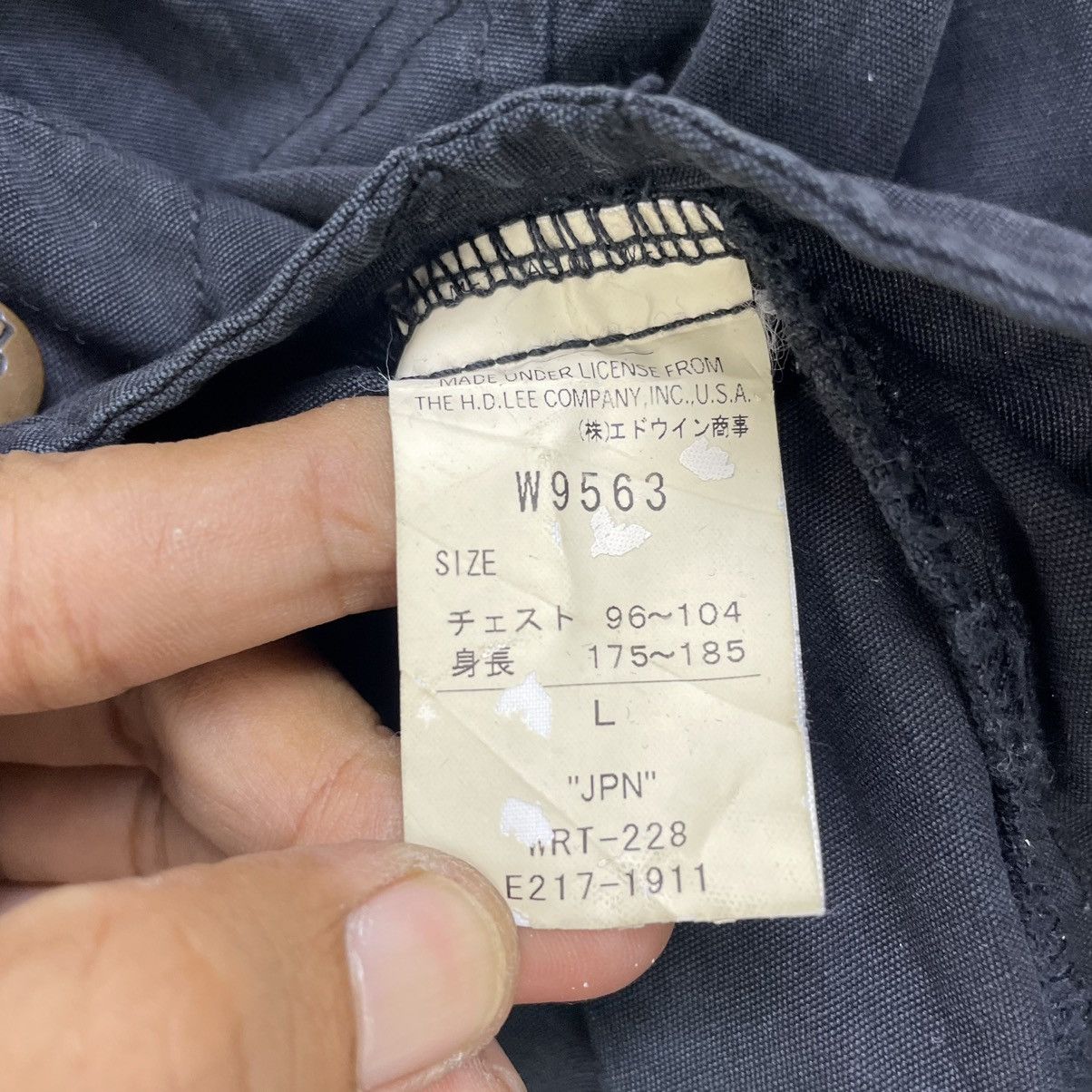 Vintage 💥Vintage Wrangler Style Army Jacket Size US M / EU 48-50 / 2 - 7 Thumbnail
