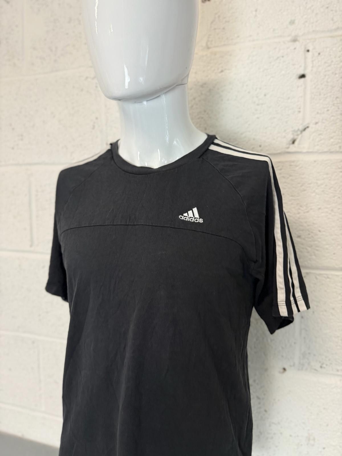 Adidas Adidas Black White Essentials T-Shirt Mens Size S Size US S / EU 44-46 / 1 - 2 Thumbnail