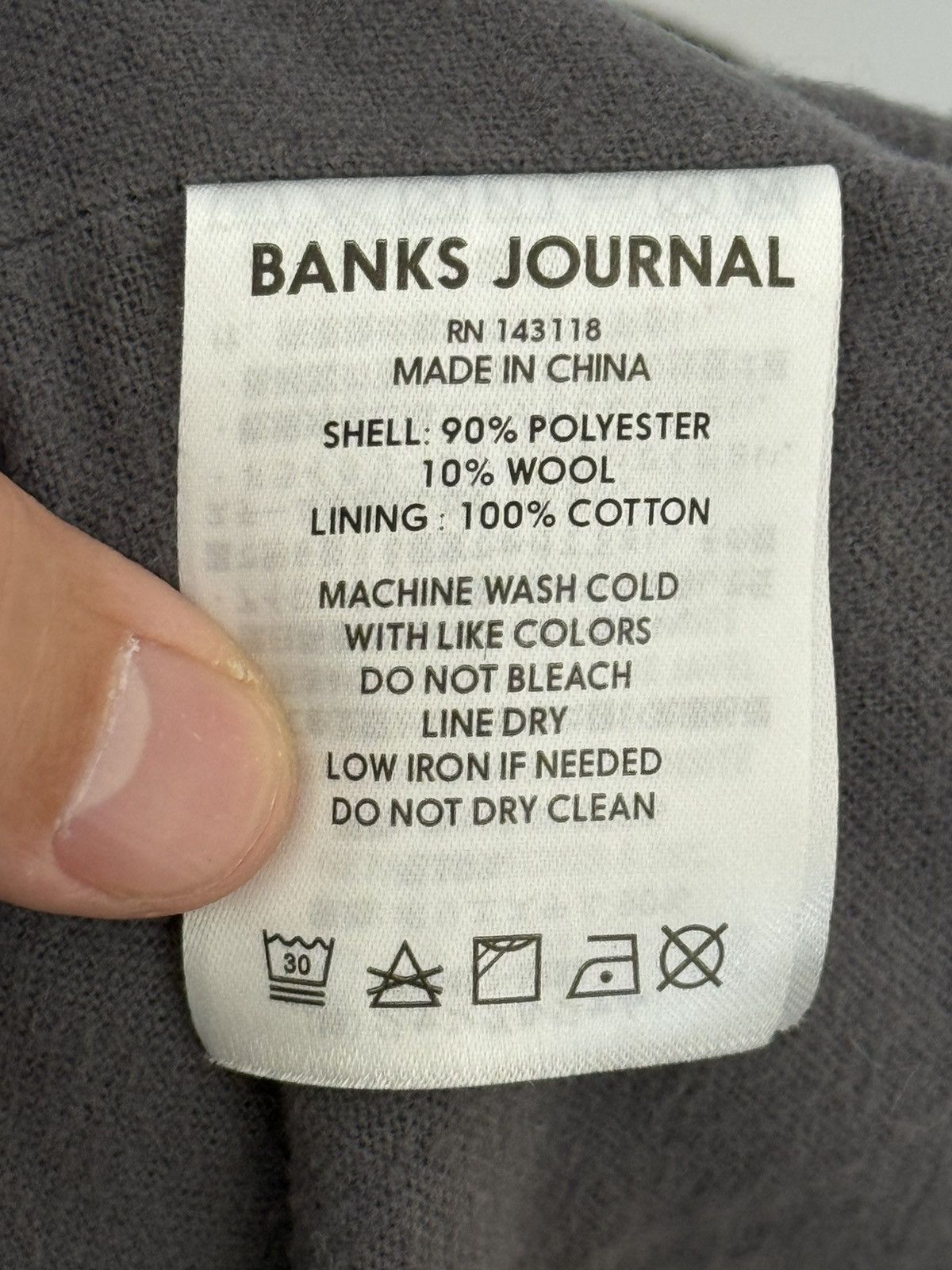 Banks Journal Banks Journal wool blend houndstooth car coat Size US M / EU 48-50 / 2 - 4 Thumbnail