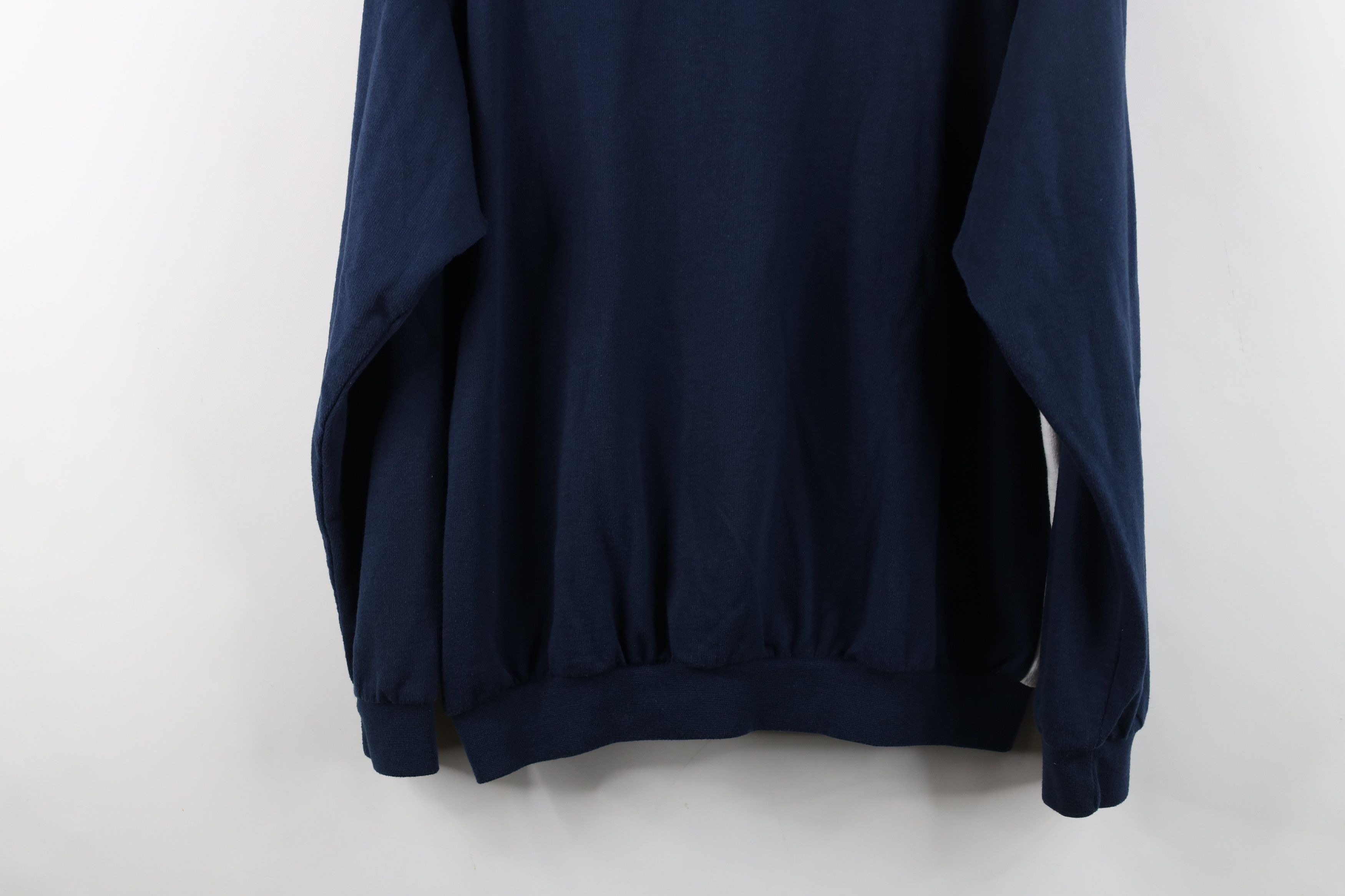 Vintage Vintage 90s Streetwear Block Pullover Long Sleeve Rugby Polo Size US L / EU 52-54 / 3 - 13 Thumbnail