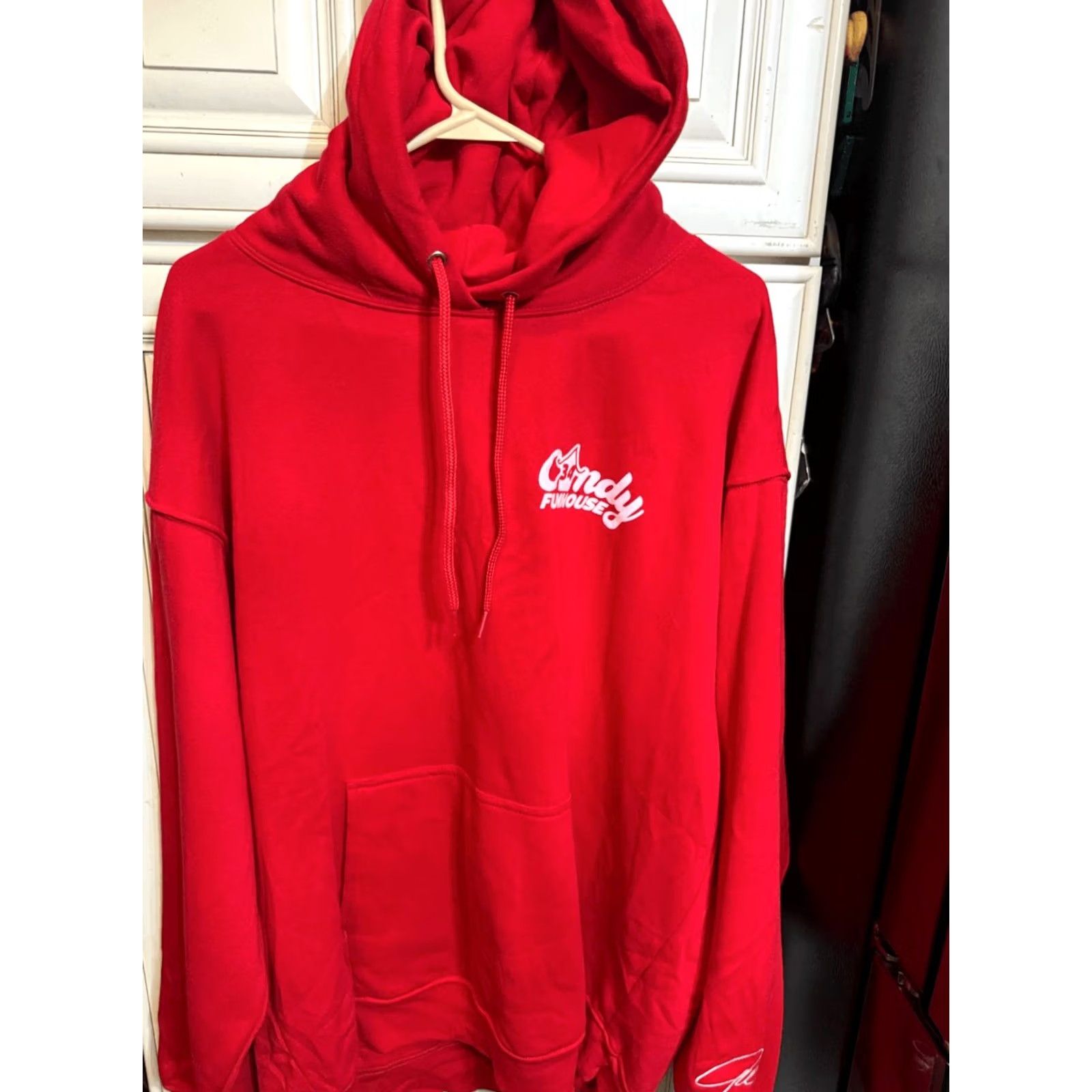 Vintage ATC Unisex Candy Funhouse Pullover Hoodie Sweatshirt Red XL Size XL / US 12-14 / IT 48-50 - 5 Thumbnail