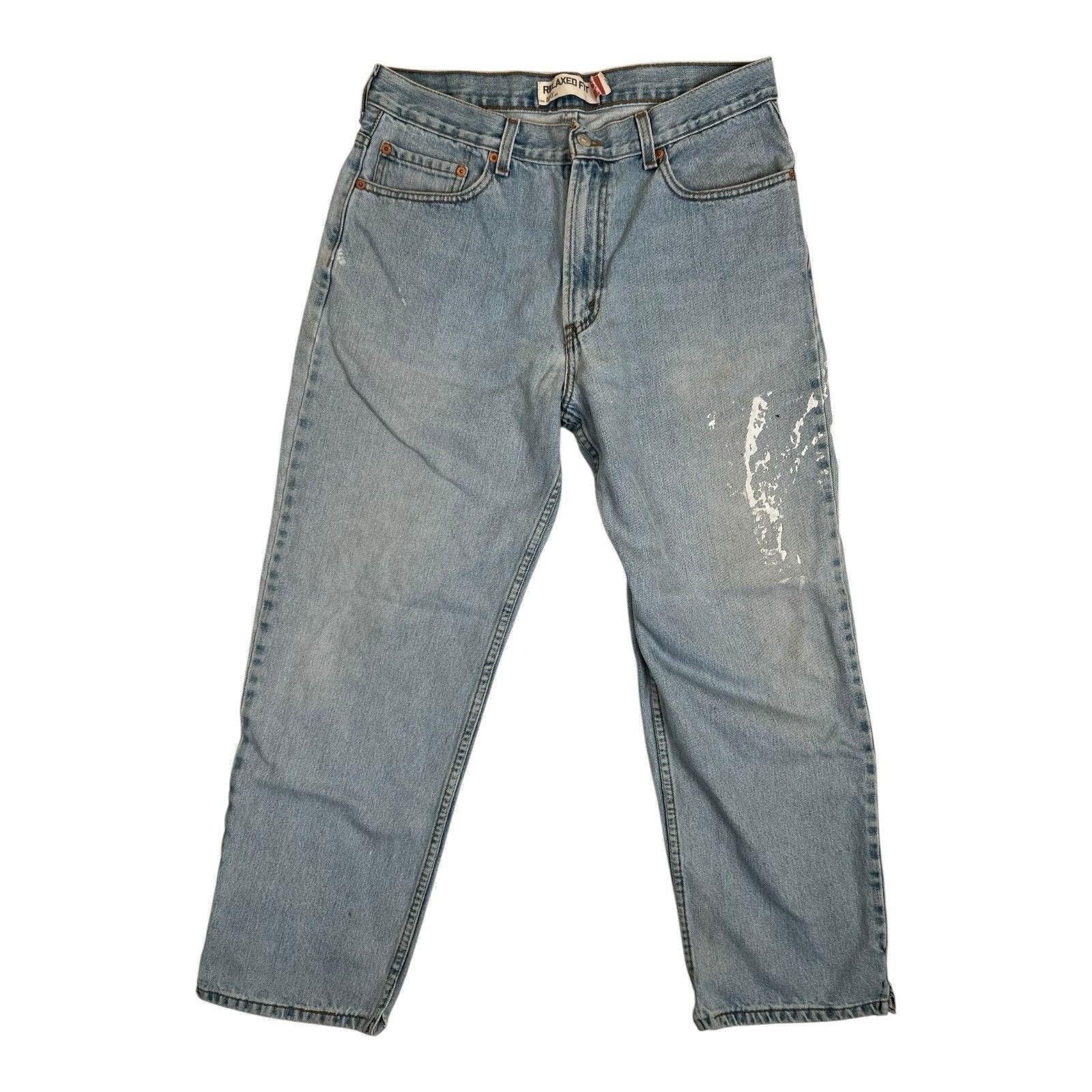 Levi's Vintage Levi’s 550 Blue DenimJeans Size 34x30 Relaxed Fit Gr Size US 34 / EU 50 - 1 Thumbnail