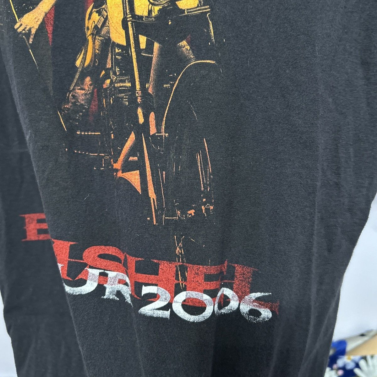 Delta Vintage Bomshel 2006 Graphic Tshirt Size Large - "Bradley" Size L / US 10 / IT 46 - 12 Thumbnail