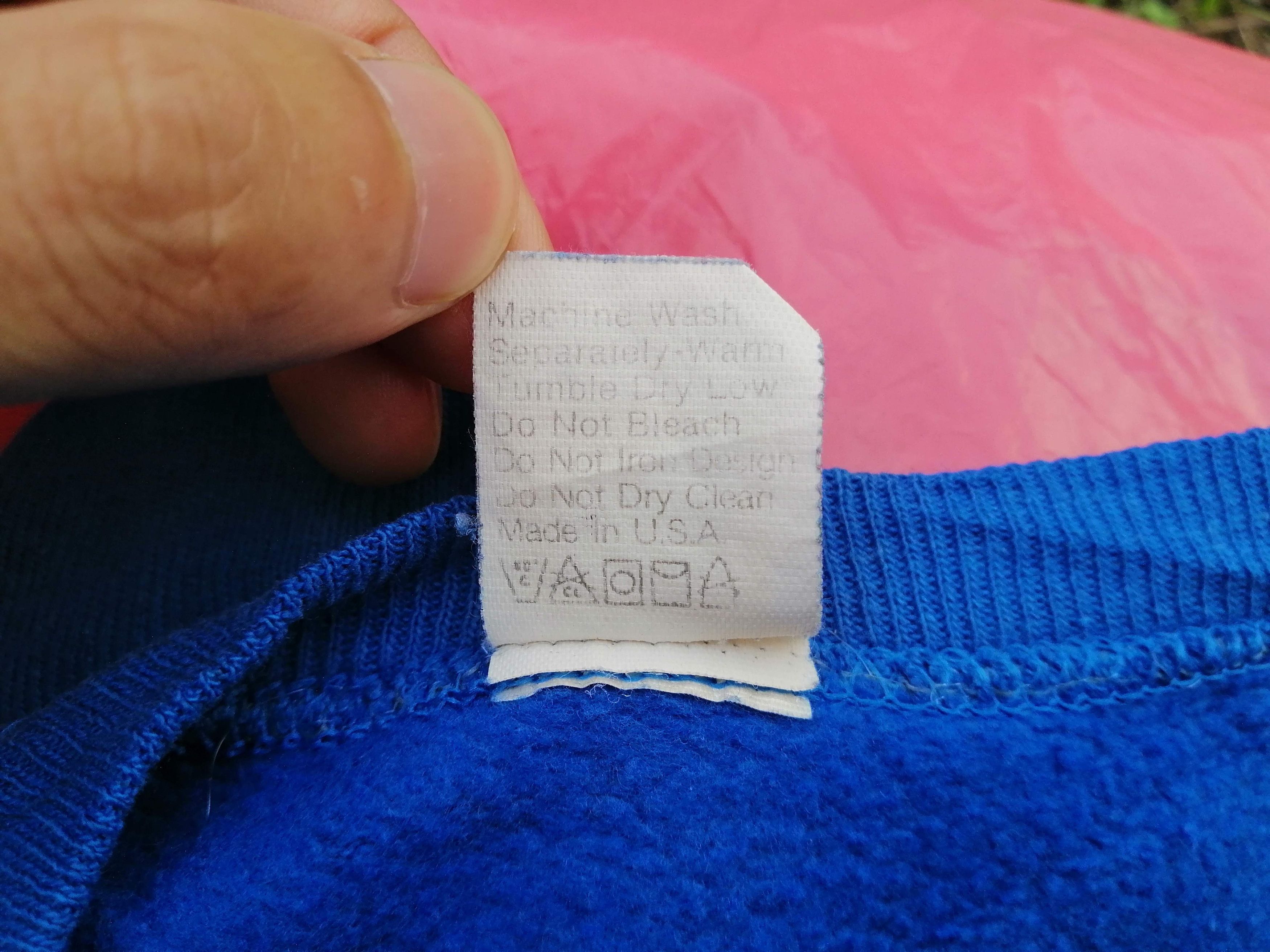 Velva Sheen 70s Rare Garfield South Dakota Vintage Sweater 22.5/25 Size US L / EU 52-54 / 3 - 7 Thumbnail