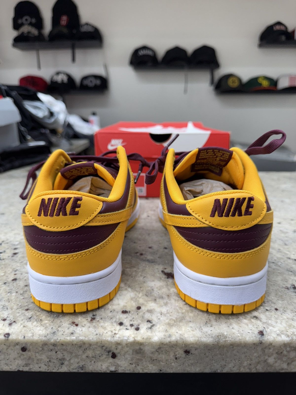 Nike Nike Dunk low Arizona State Size US 10 / EU 43 - 4 Thumbnail