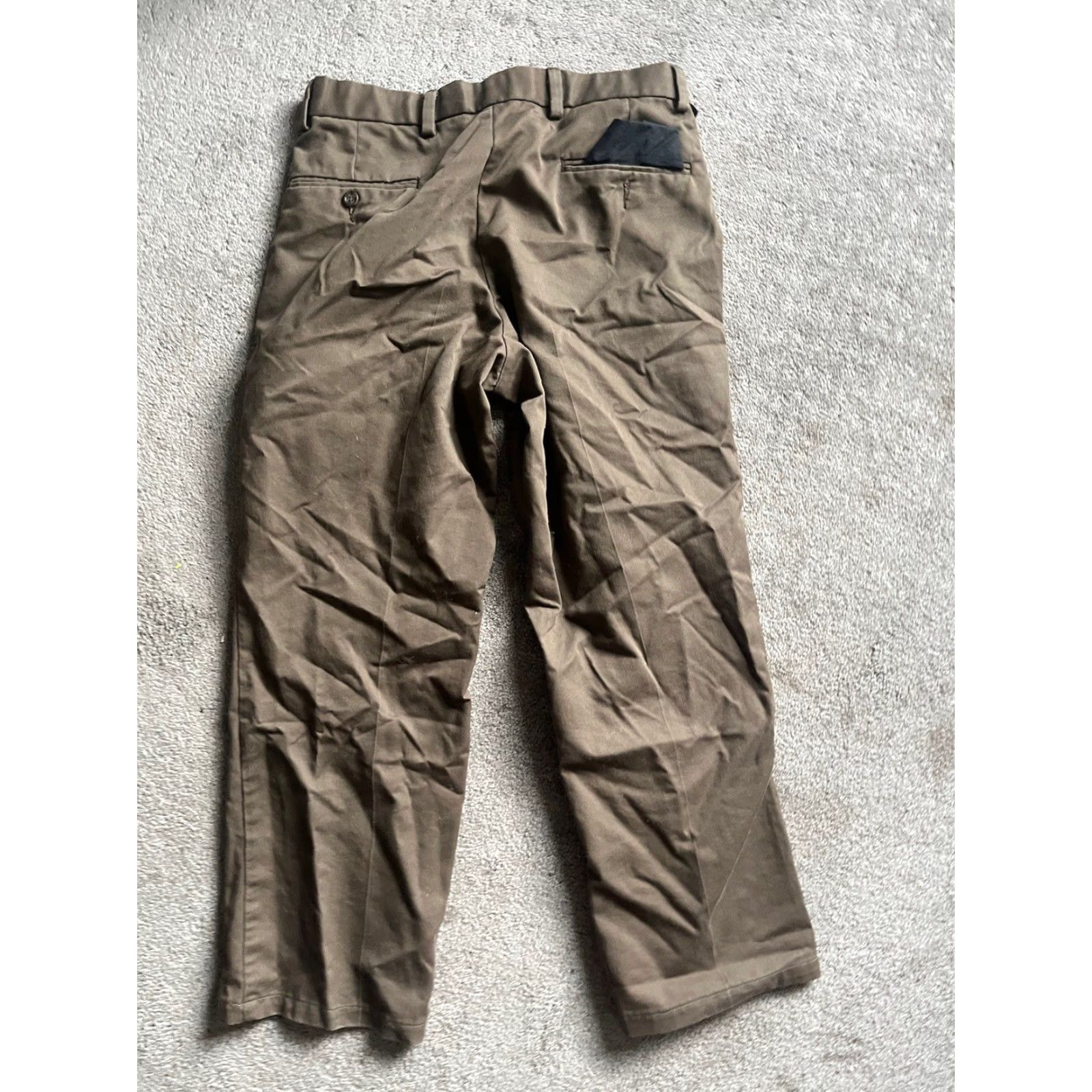 Dockers Dockers Brown Color Men FLAT FRONT Dress Pants 32x30 Mens Size US 32 / EU 48 - 3 Thumbnail