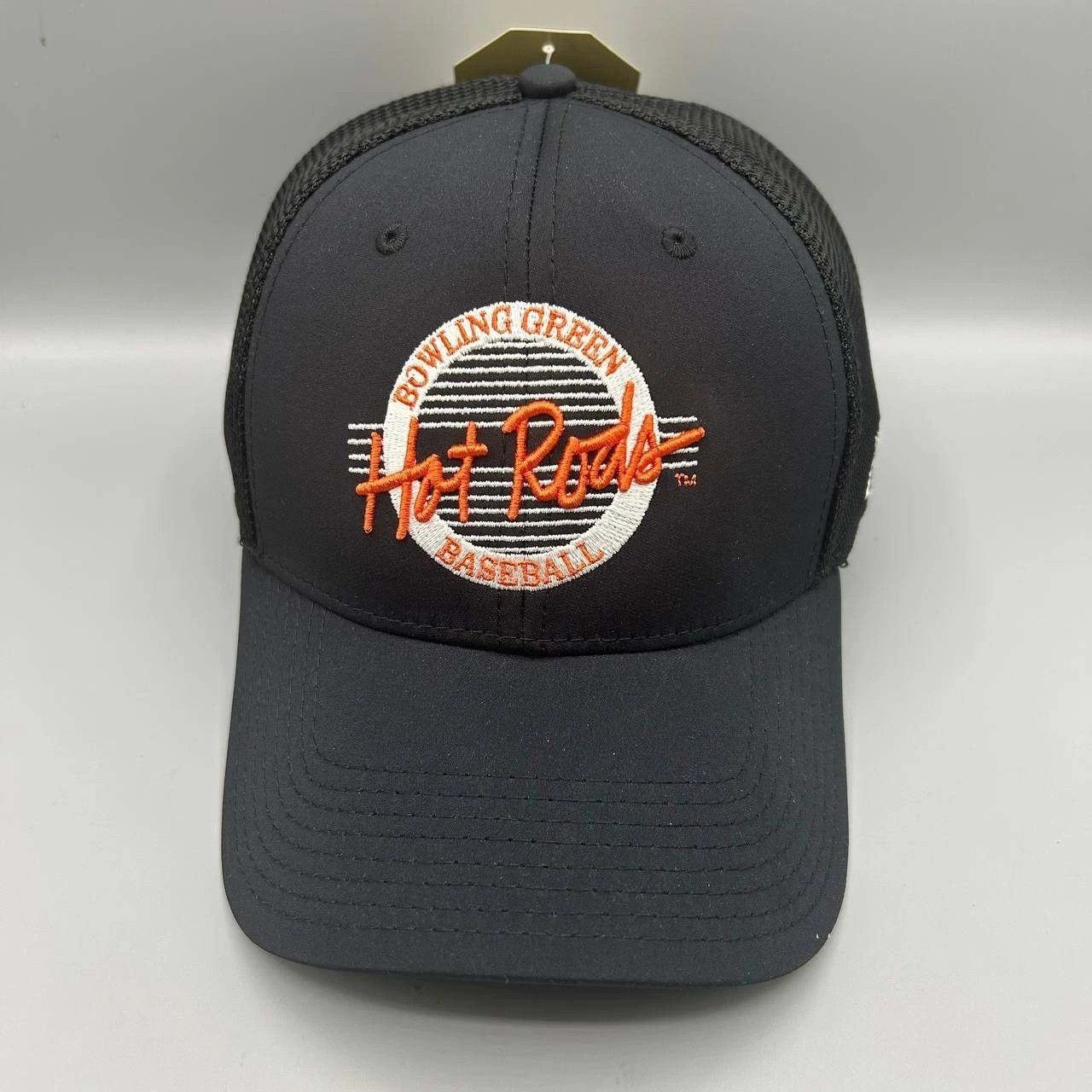 The Game Vintage Bowling Green Hot Rods Hat S-M MiLB Stretch Fitted Size ONE SIZE - 1 Thumbnail