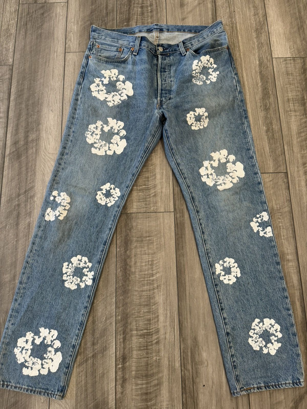 image of Denim Tears in Blue, Men's (Size 36)