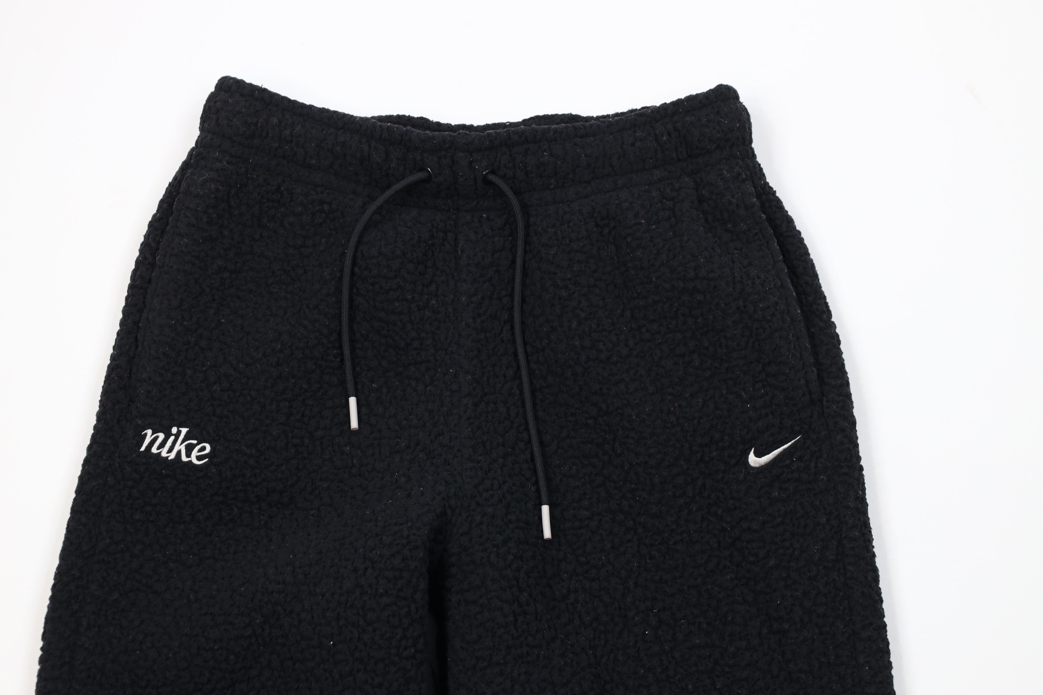 Nike Nike Spell Out Deep Pile Fleece Sweatpants Pants Black Size 27" / US 4 / IT 40 - 2 Thumbnail