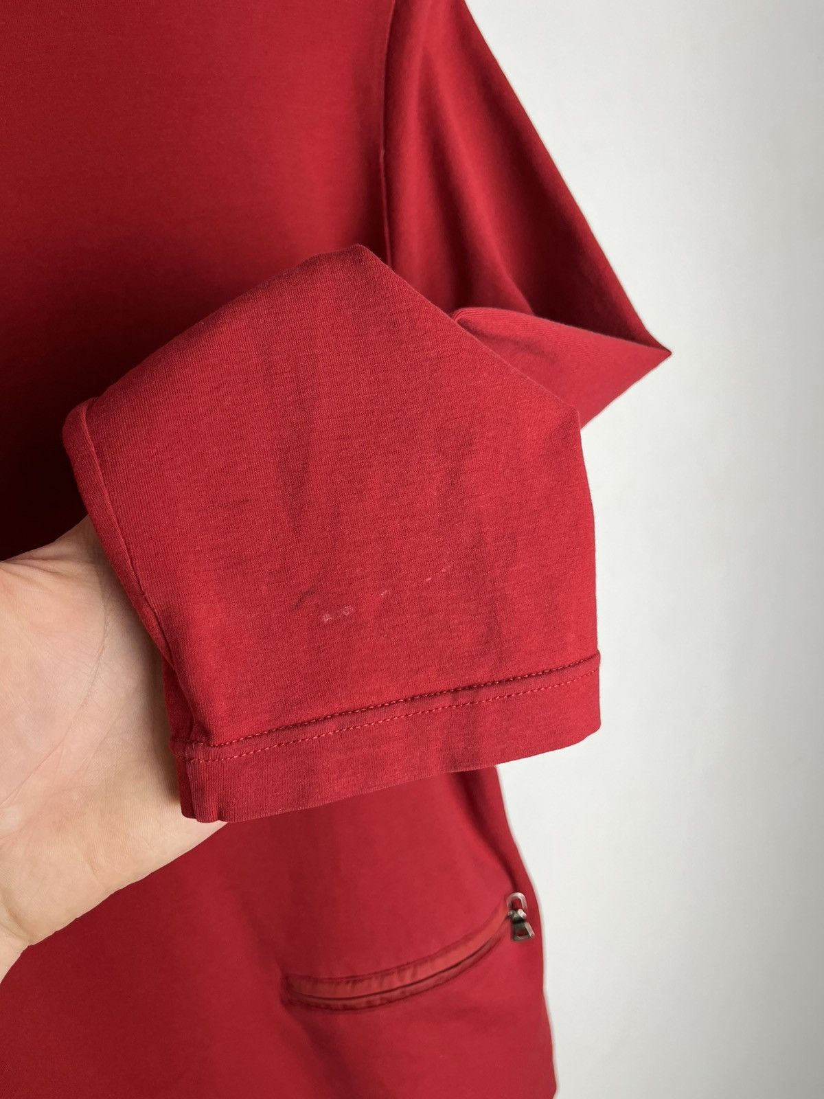 Prada 00’s Prada Sport Red Tab Long Sleeve Tee Size XL / US 12-14 / IT 48-50 - 8 Thumbnail