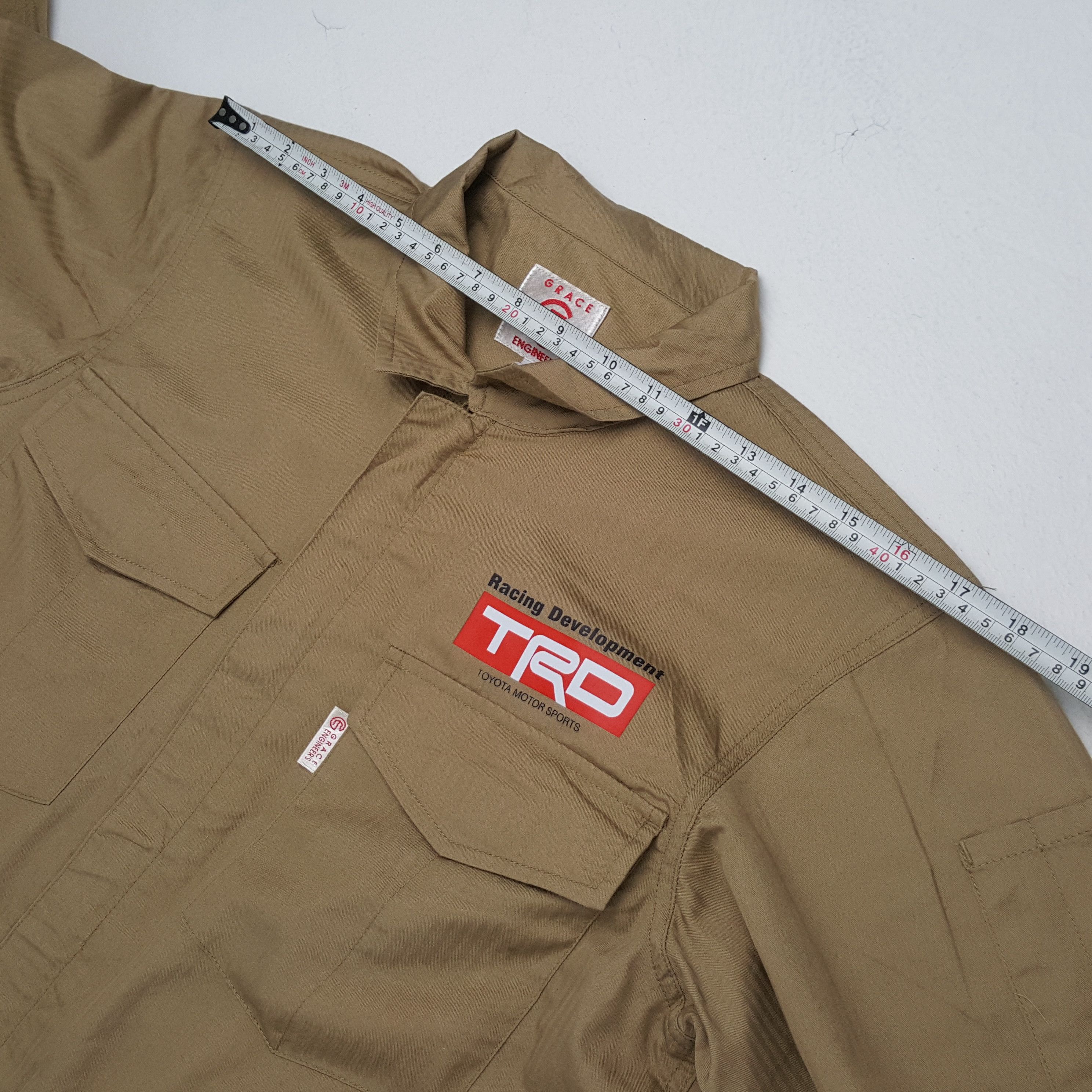 Japanese Brand × Vintage Vintage TRD TOYOTA MOTOR SPORTS Japanese Custom Coverall Size US M / EU 48-50 / 2 - 9 Thumbnail