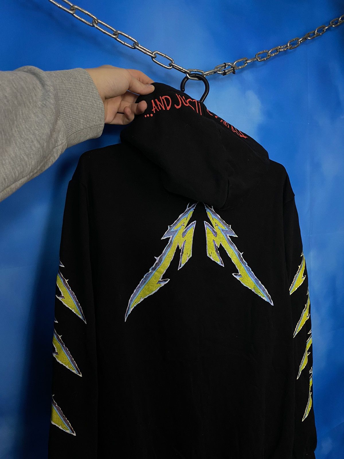 Metallica × Vintage 💥 Metallica Rock group hoodie y2k Size US M / EU 48-50 / 2 - 7 Thumbnail