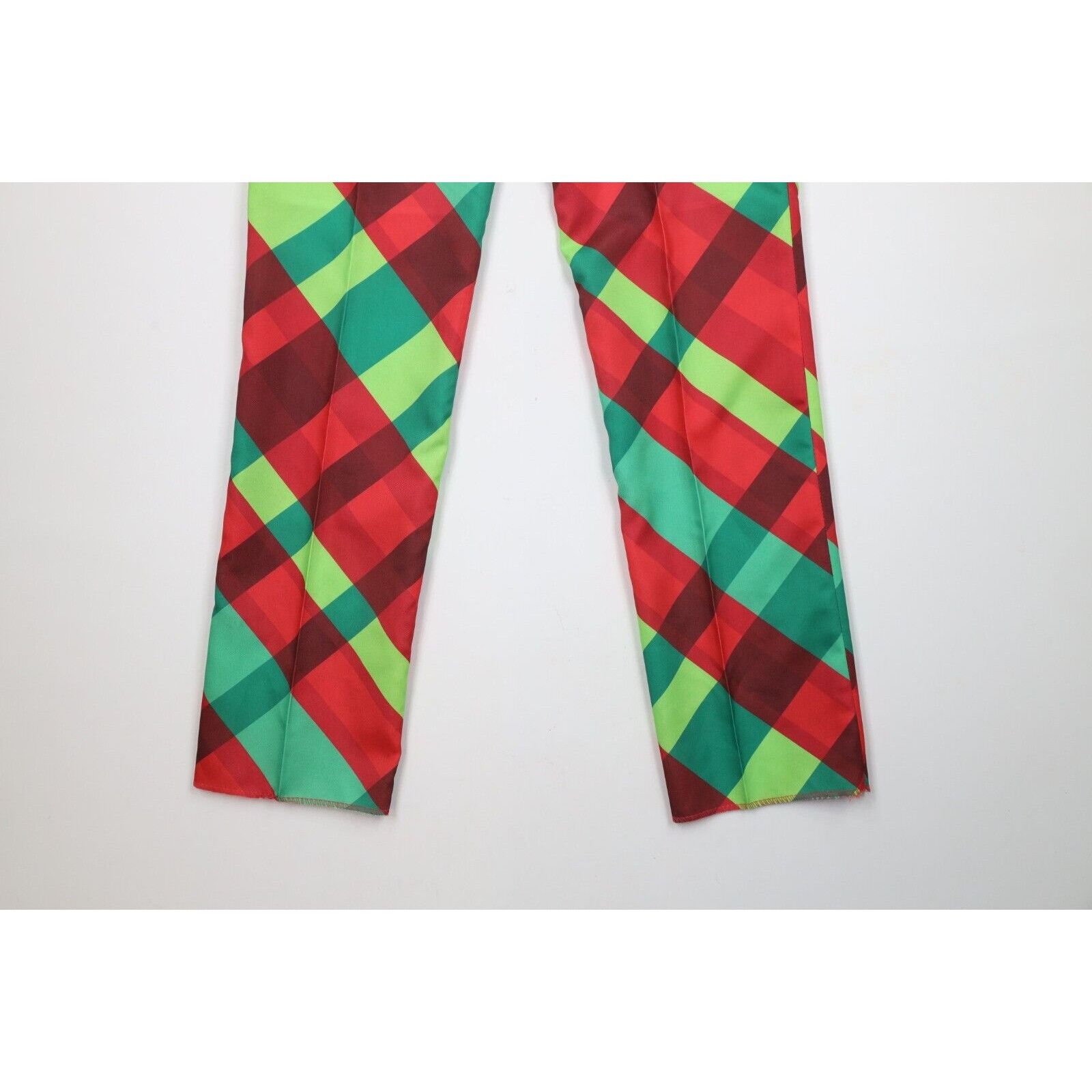 Vintage New Brave Man Christmas Plaid 3 Piece Suit 36R Size 36R - 20 Thumbnail