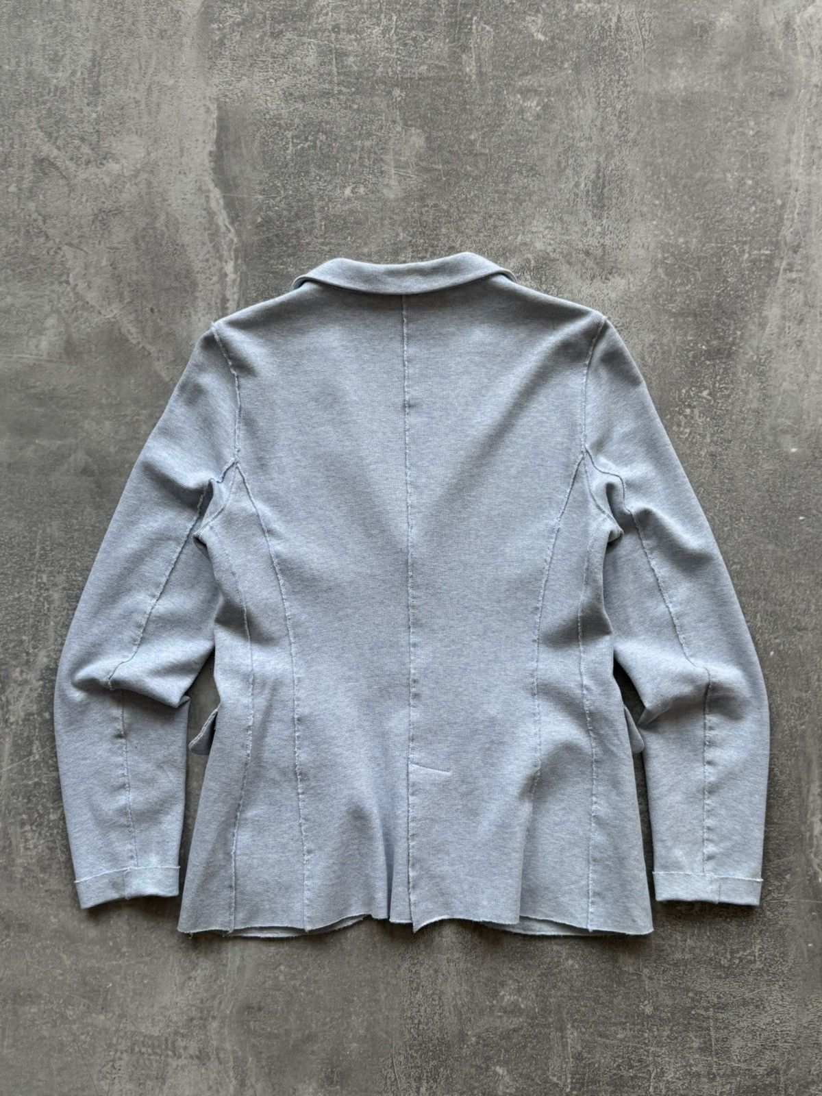Harris Wharf London Harris Wharf London Women Light Blue Heather Blazer Size M / US 6-8 / IT 42-44 - 8 Thumbnail