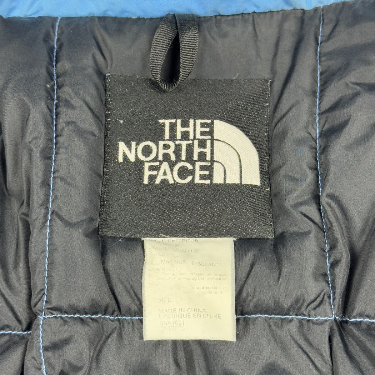 The North Face Vintage The North Face Blue Puffy Down Parka Jacket M Size US M / EU 48-50 / 2 - 7 Thumbnail