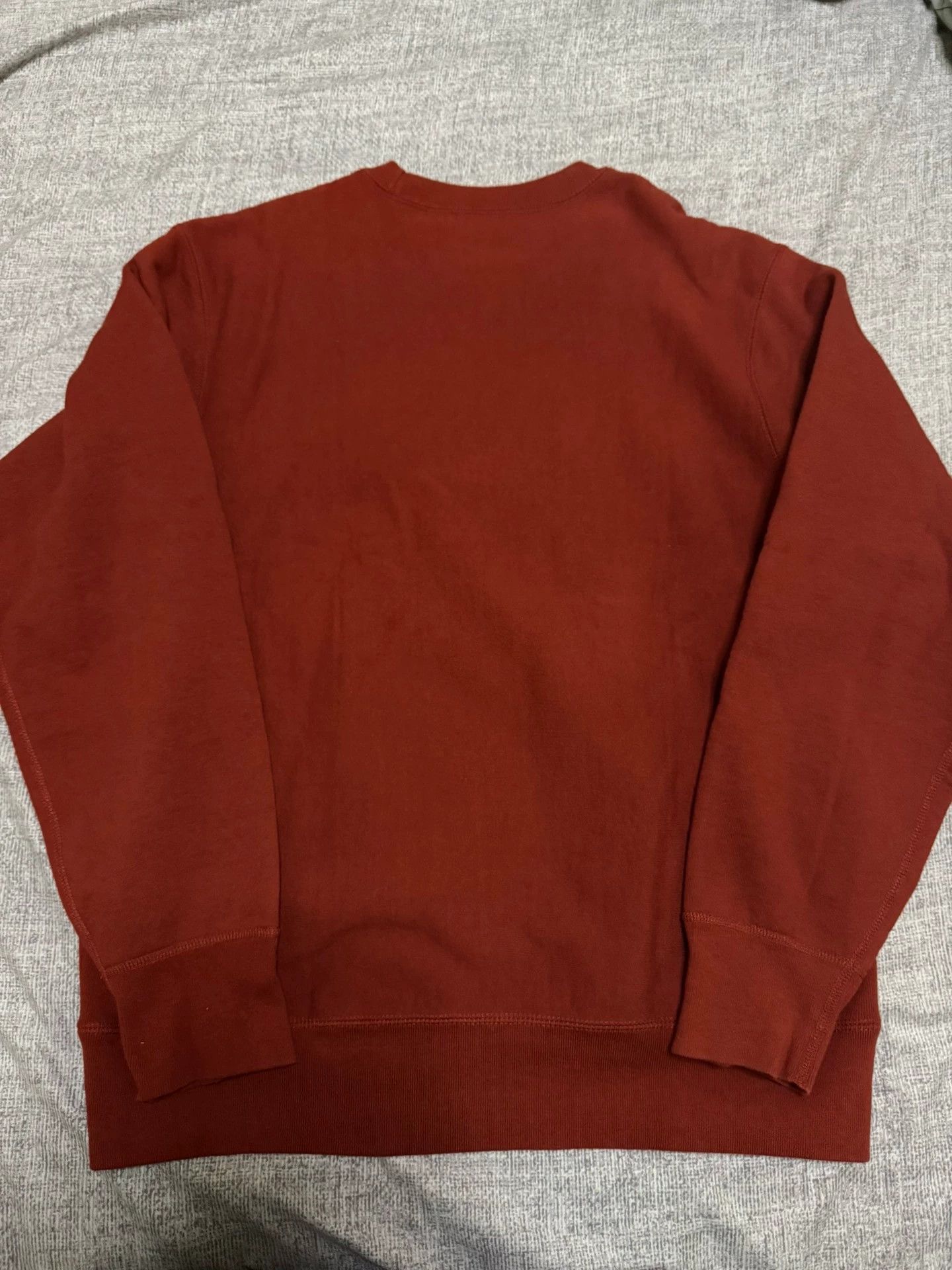 Supreme Supreme FW22 Brick Red Box Logo Crewneck Size M Size US M / EU 48-50 / 2 - 8 Thumbnail