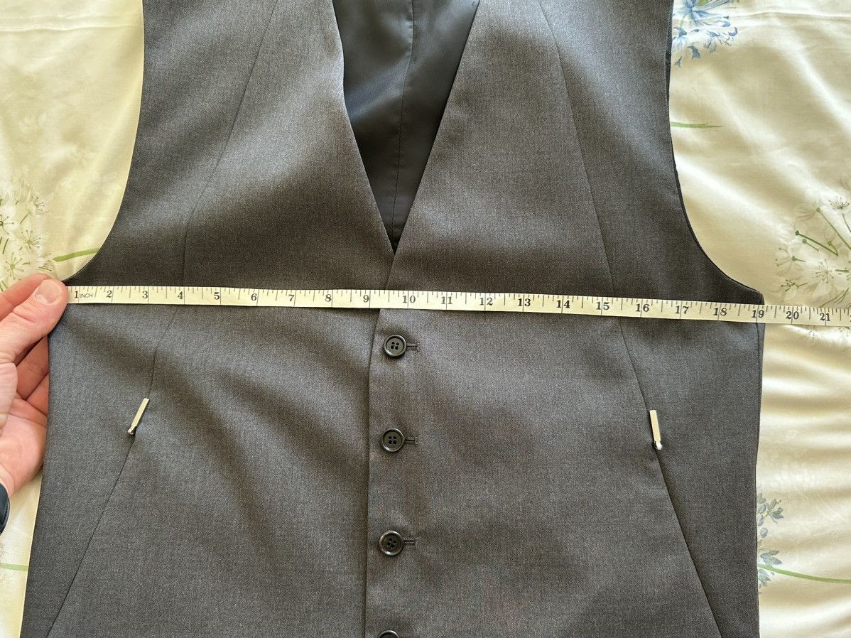 Dior AW13 Dior Homme 2 tone grey 3 piece suit 48 Size 38R - 9 Thumbnail