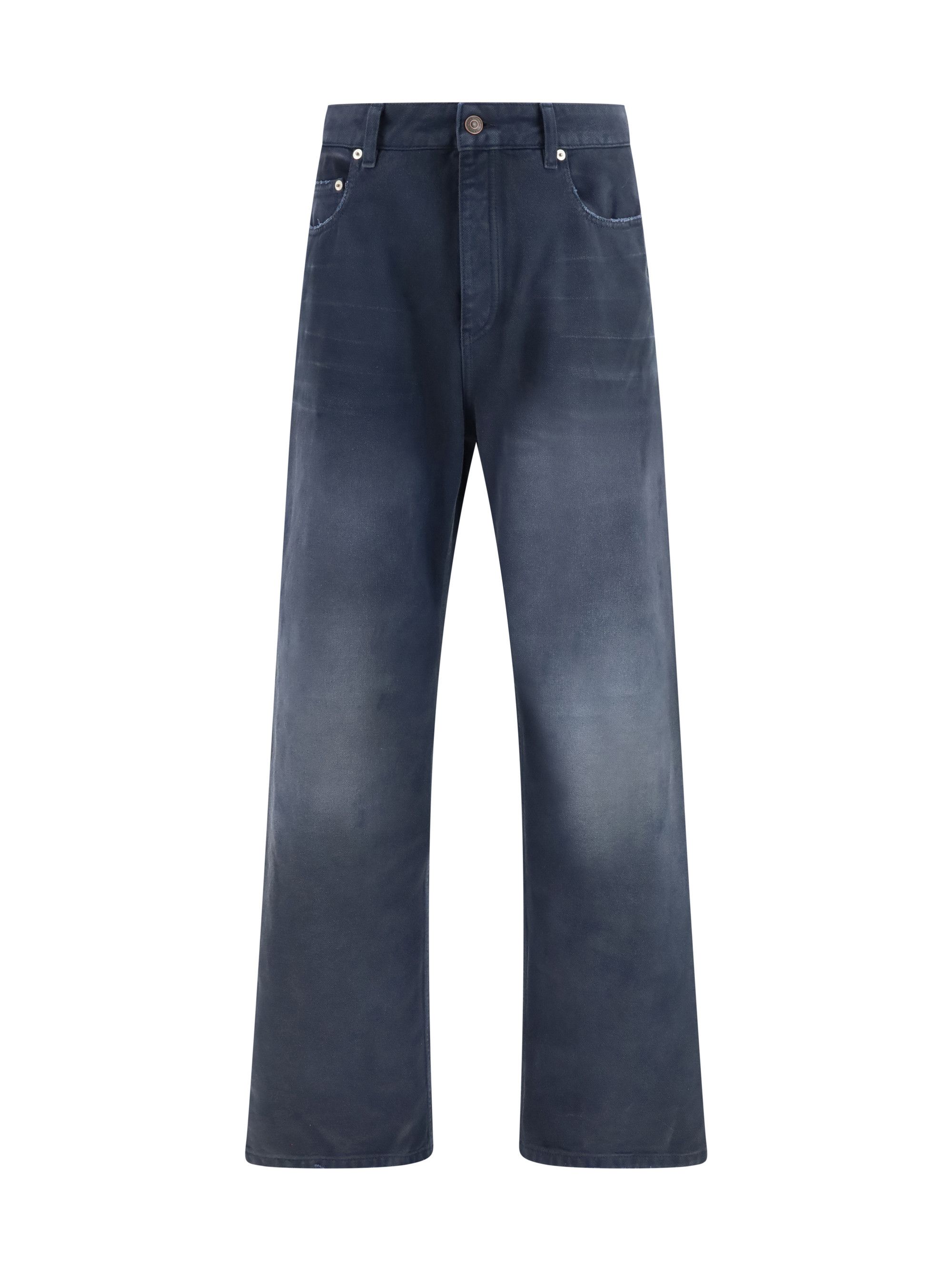 Wide-leg denim Jeans