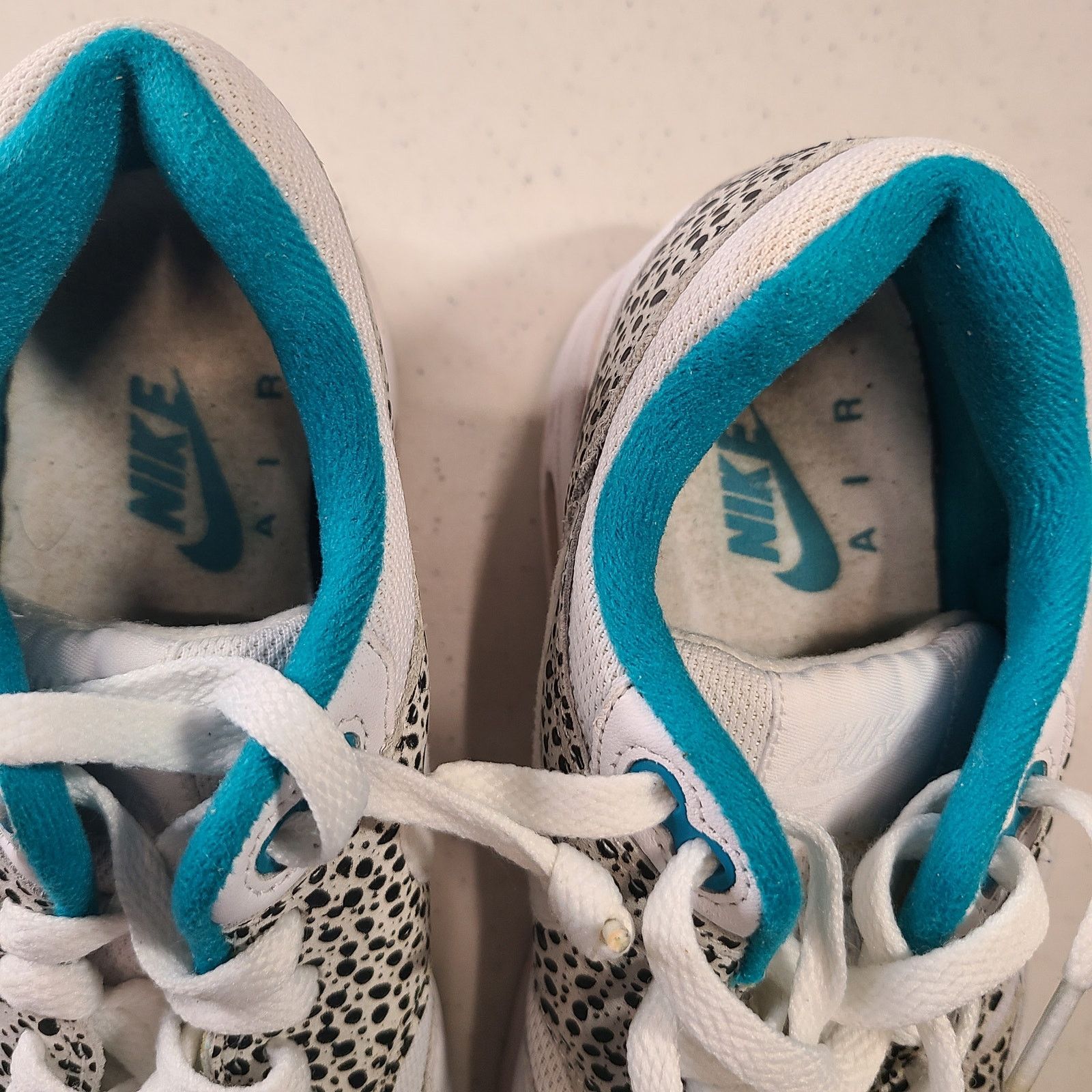 Nike Nike Air Max 1 Safari Pack White Glass Aqua Blue 6.5 RARE Size US 10 / IT 40 - 7 Thumbnail