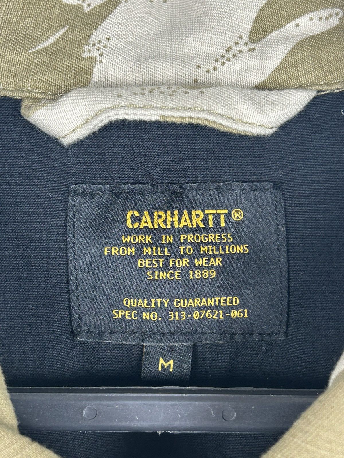 Carhartt Carhartt WIP Camouflage Military Balfour Button-Up Jacket Size US M / EU 48-50 / 2 - 8 Thumbnail