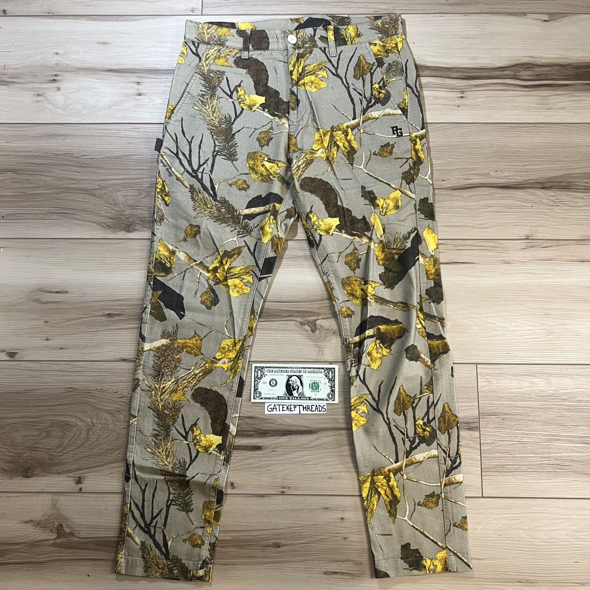 Other Pearly Gates Japan Men’s Golf Pants Woodland Camo Size US 30 / EU 46 - 1 Thumbnail