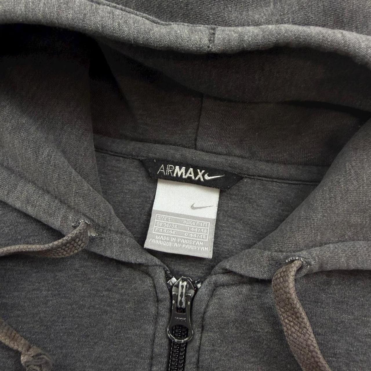 Nike Vintage 2000s Nike Air Max Zip Up Hoodie - Small Size US S / EU 44-46 / 1 - 5 Thumbnail