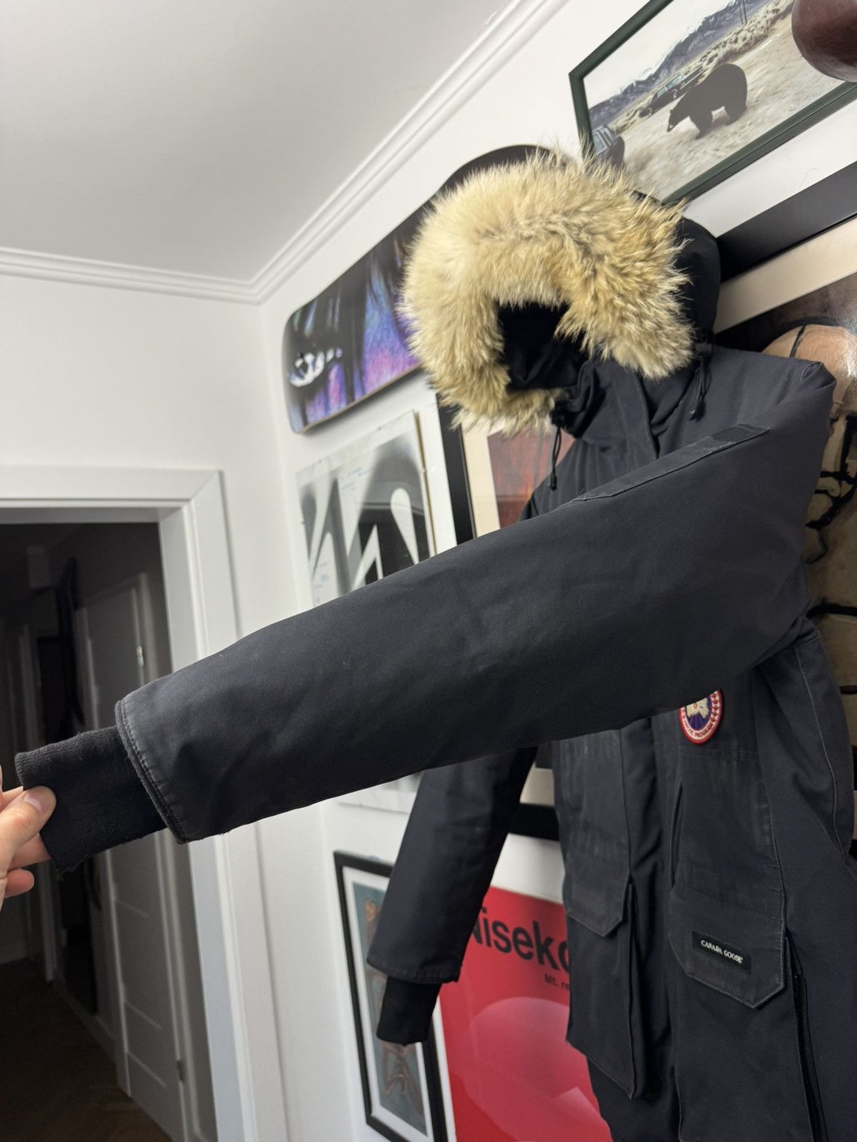 Canada Goose Canada Goose Expedition Navy Down Fur Coat Parka Jacket Size XS / US 0-2 / IT 36-38 - 8 Thumbnail