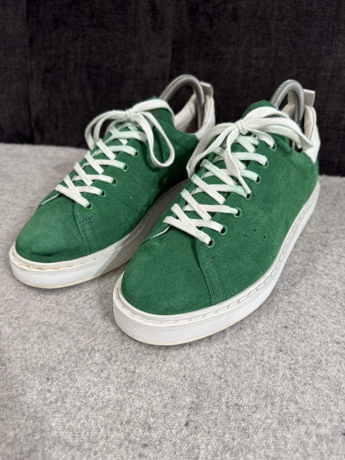 Golden Goose Golden Goose Starter Green Suede Low Top Sneakers size 39 Size US 9 / IT 39 - 6 Thumbnail