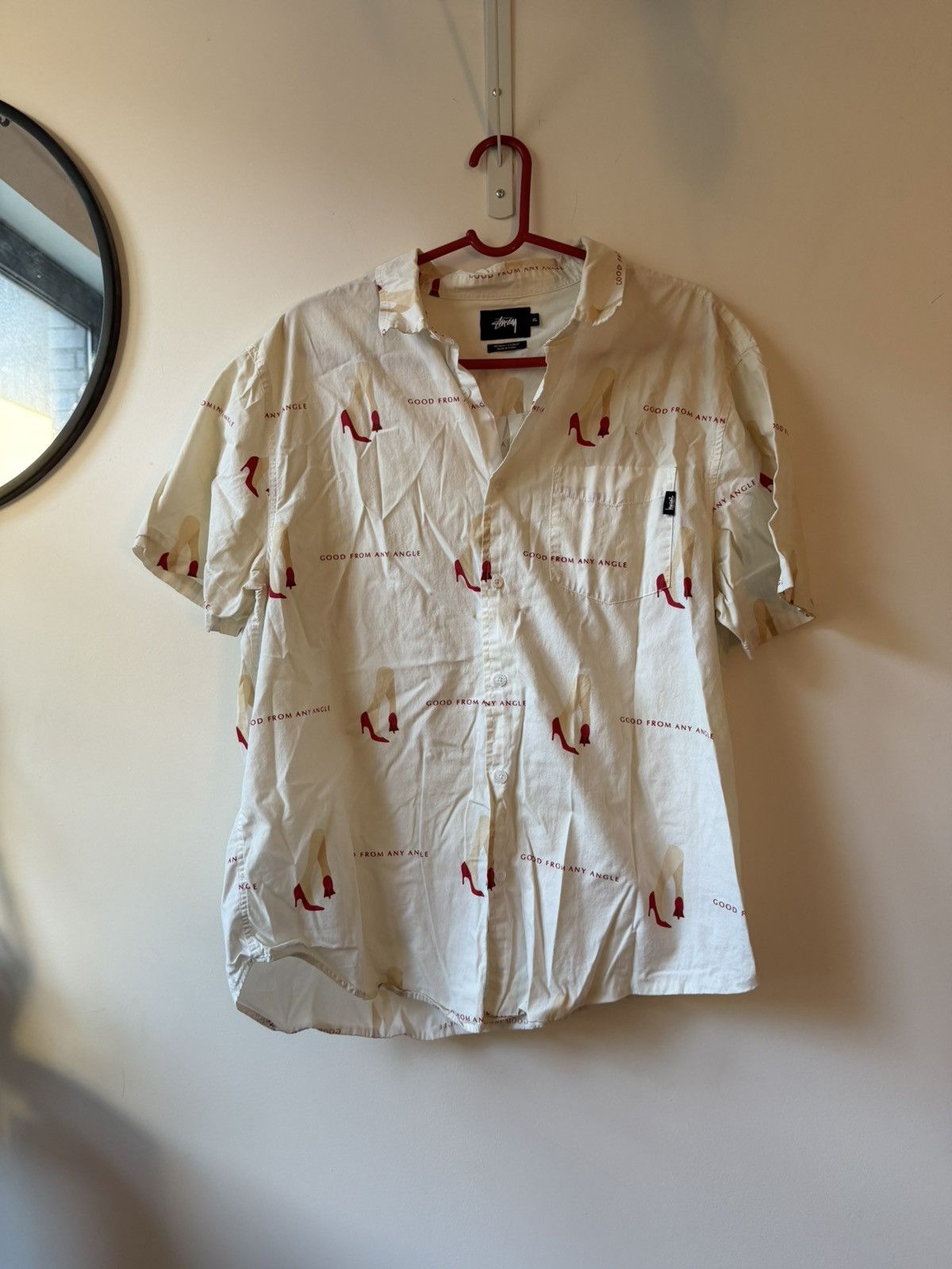 Stussy RARE Stussy Good From Any Angle Collared Shirt Size US XL / EU 56 / 4 - 1 Thumbnail