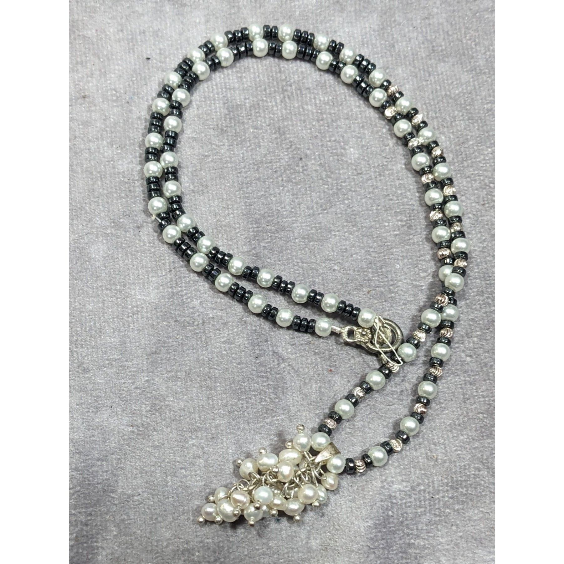 Other Handmade Whimsical Pearl And Glass Beaded Cluster Pendant Ne Size ONE SIZE - 9 Thumbnail