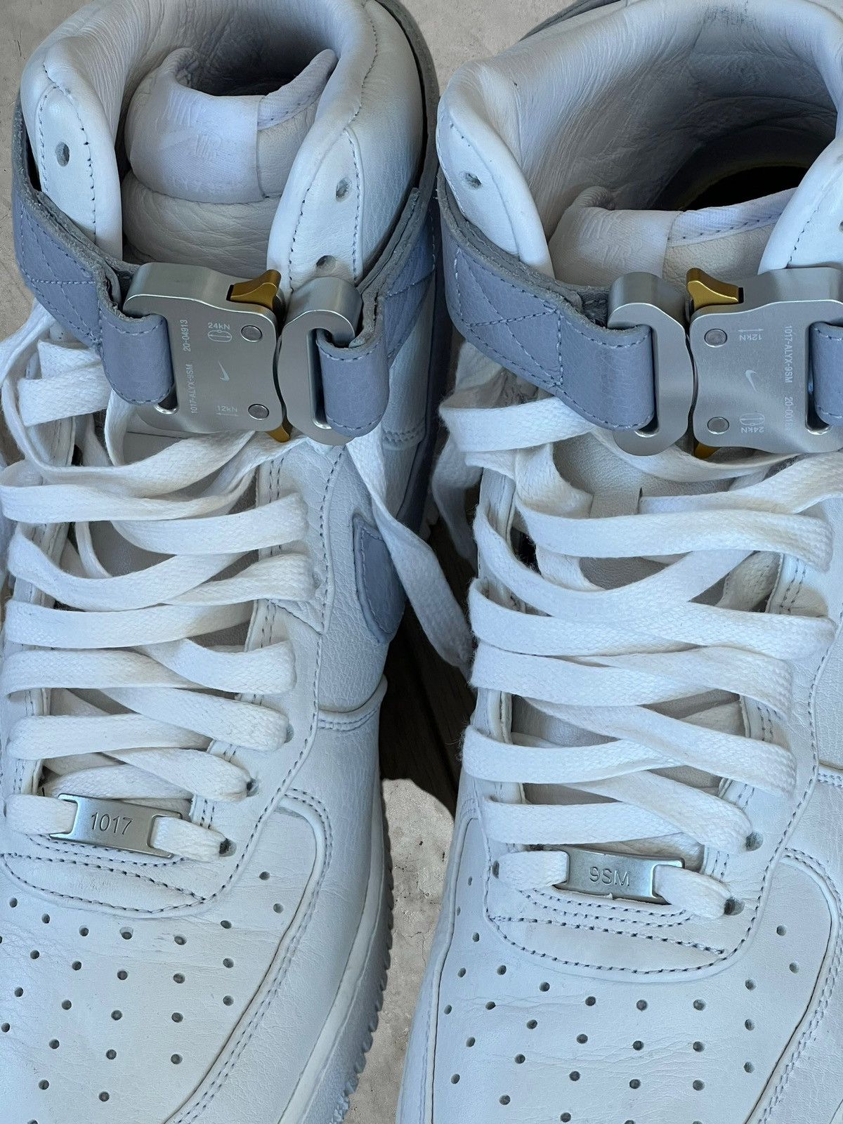 Alyx Alyx Nike AF1 High Wolf Grey Size US 10.5 / EU 43-44 - 7 Thumbnail