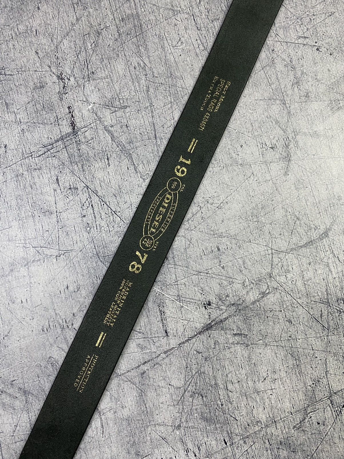 Diesel × Vintage Vintage Diesel Leather Belt Size ONE SIZE - 13 Thumbnail